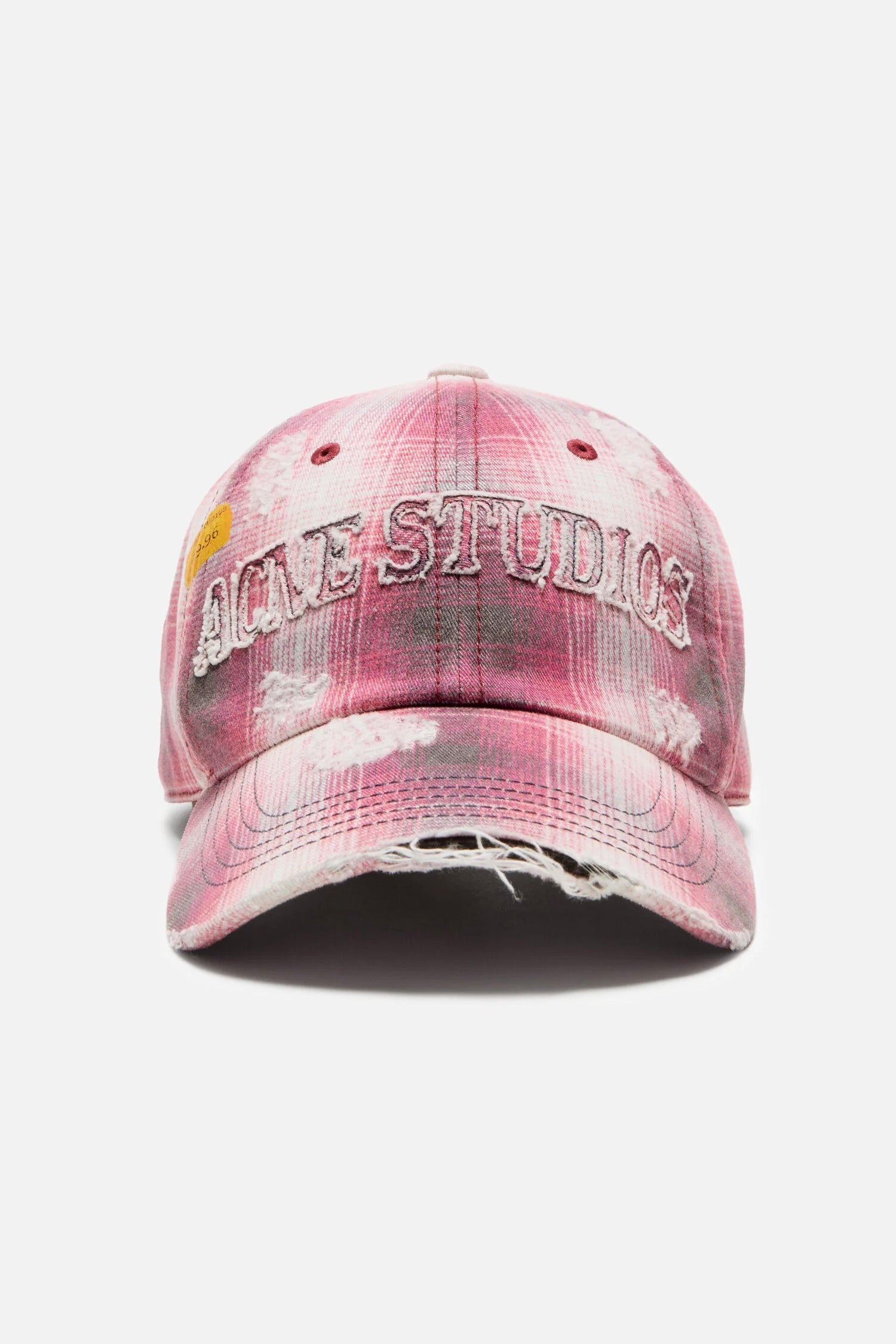 DISTRESSED CAP IN RED/BLUE, FW25