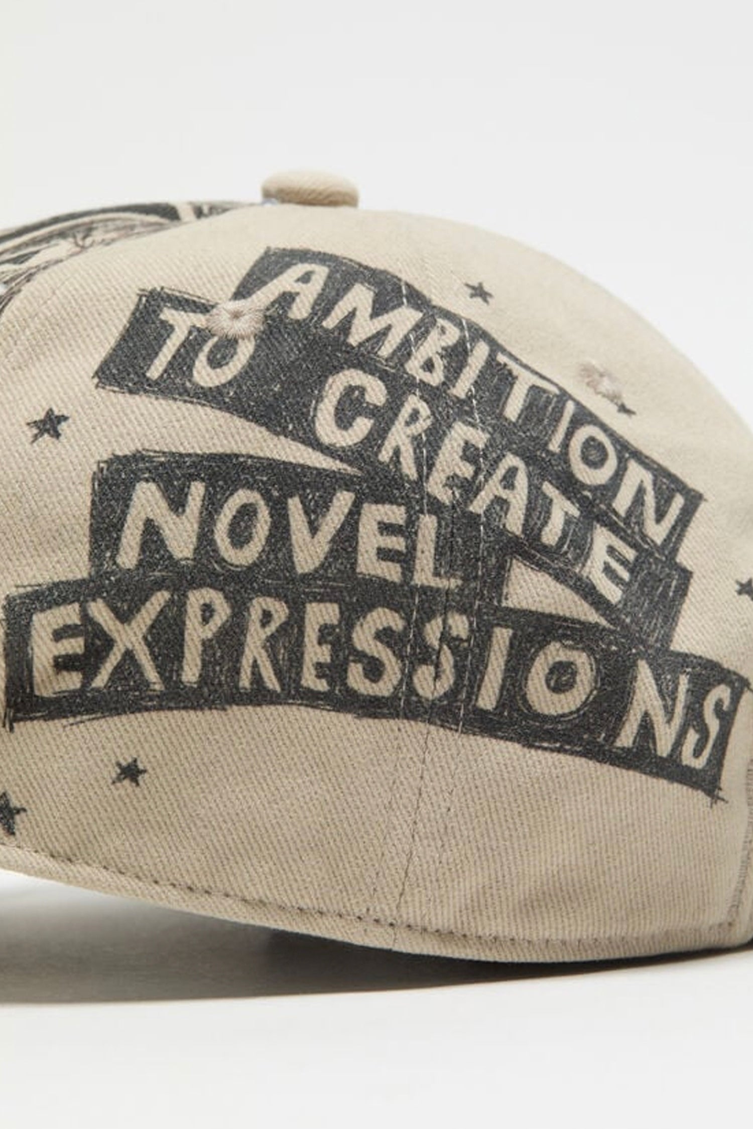 LOGO CAP IN WARM BEIGE, SS25