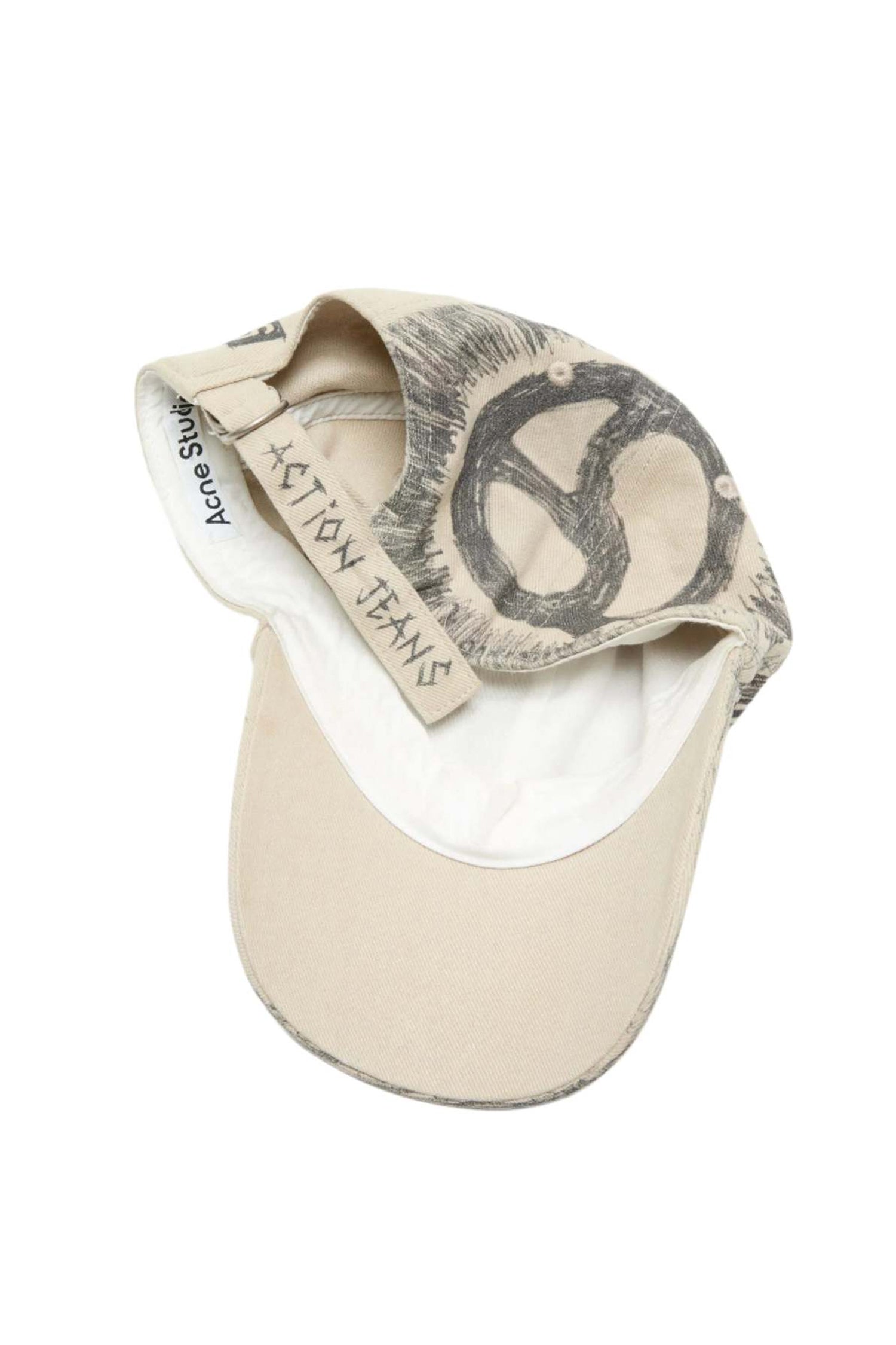 LOGO CAP IN WARM BEIGE, SS25