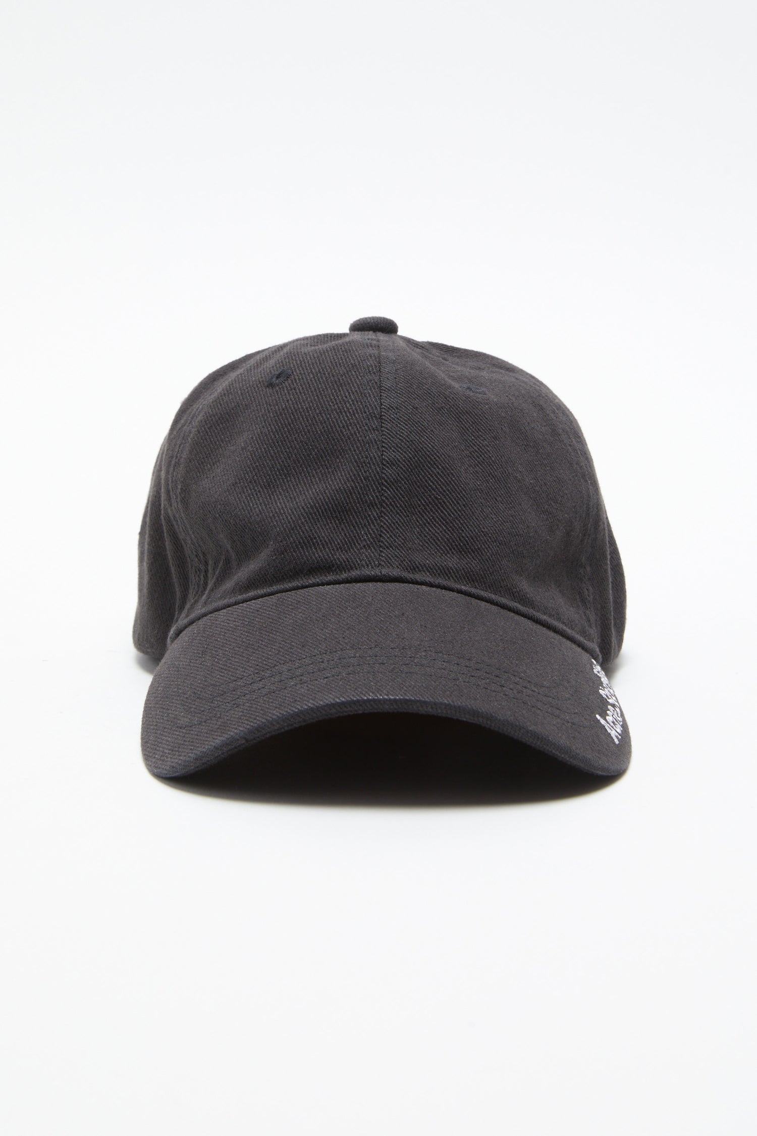 TWILL LOGO CAP IN BLACK, SS25