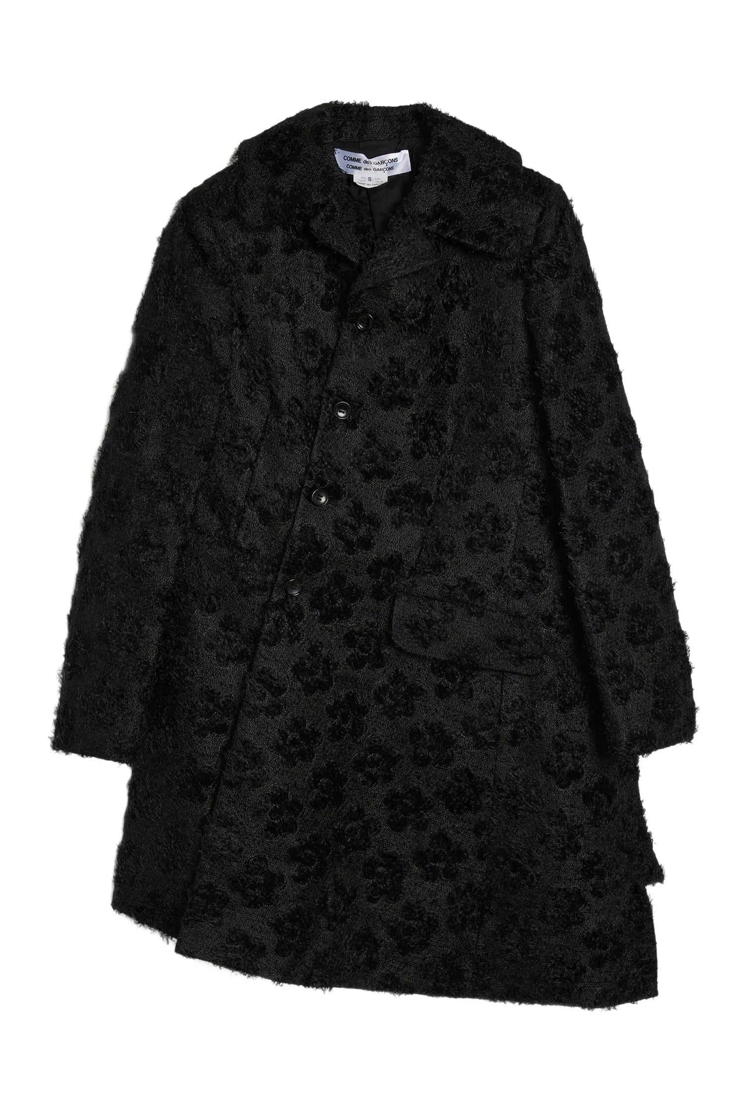 ASYMMETRIC FLORAL EMBROIDERED JACKET, FW25