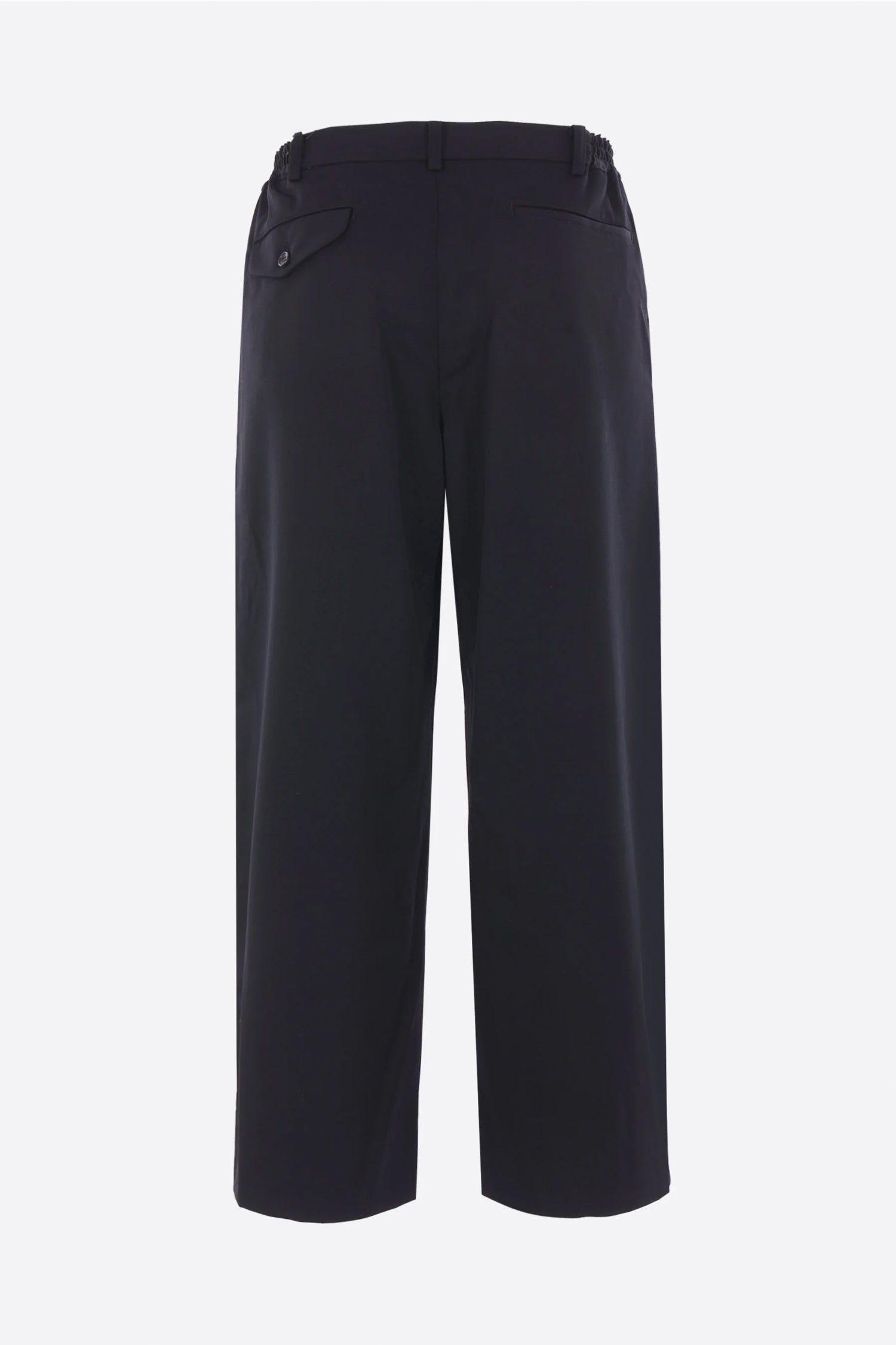 CROPPED GARBADINE TROUSER IN BLACK, FW25