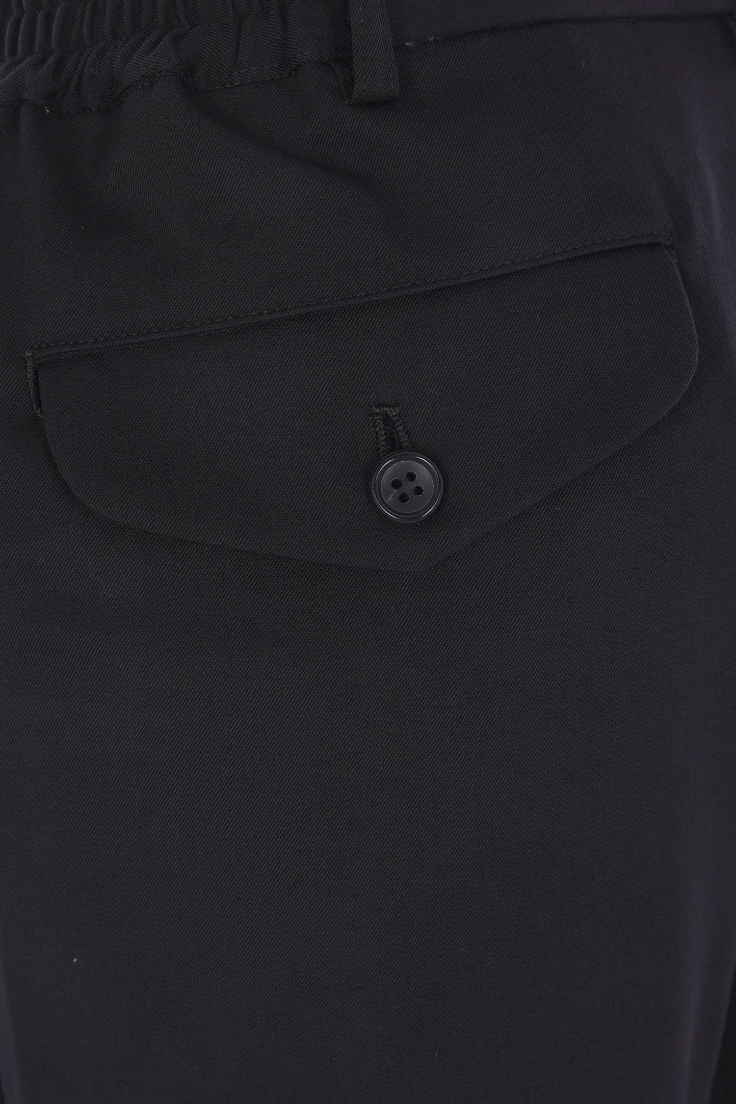 CROPPED GARBADINE TROUSER IN BLACK, FW25