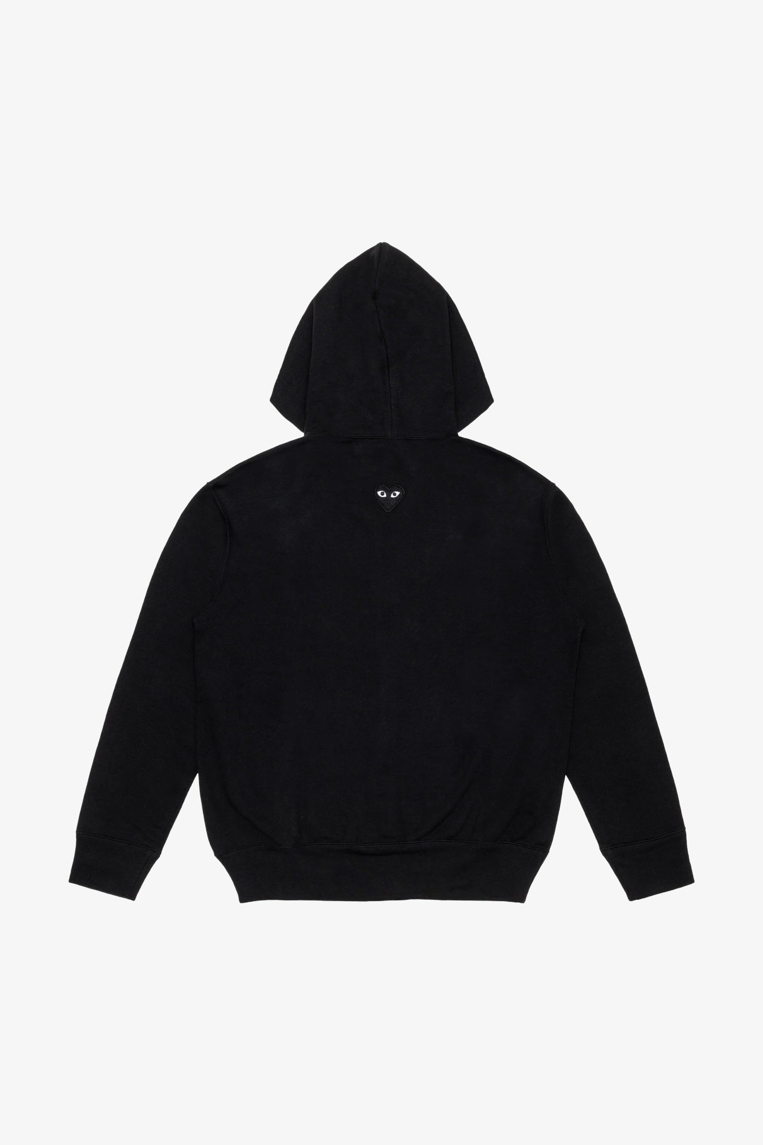 UNISEX ZIP HOODED SWEATSHIRT IN BLACK, SS26