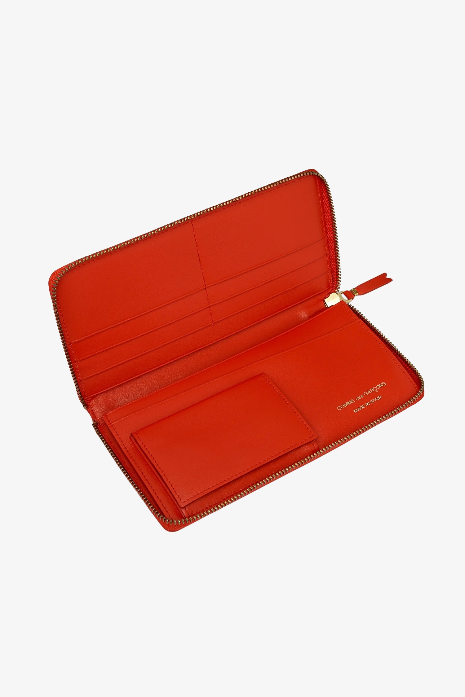 ZIP AROUND WALLET IN ORANGE, SS25