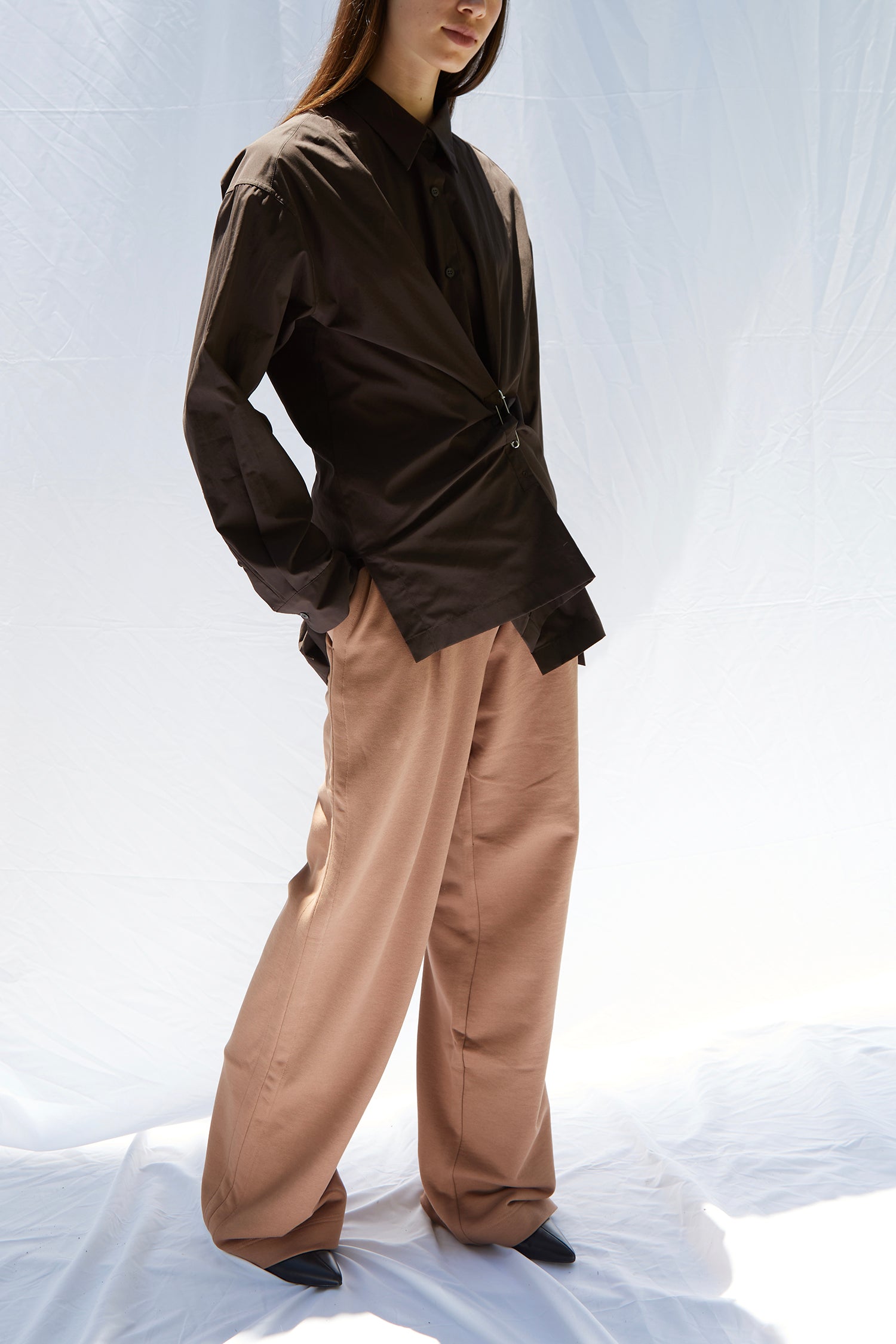 HARTIA PANT IN BROWN, AW25