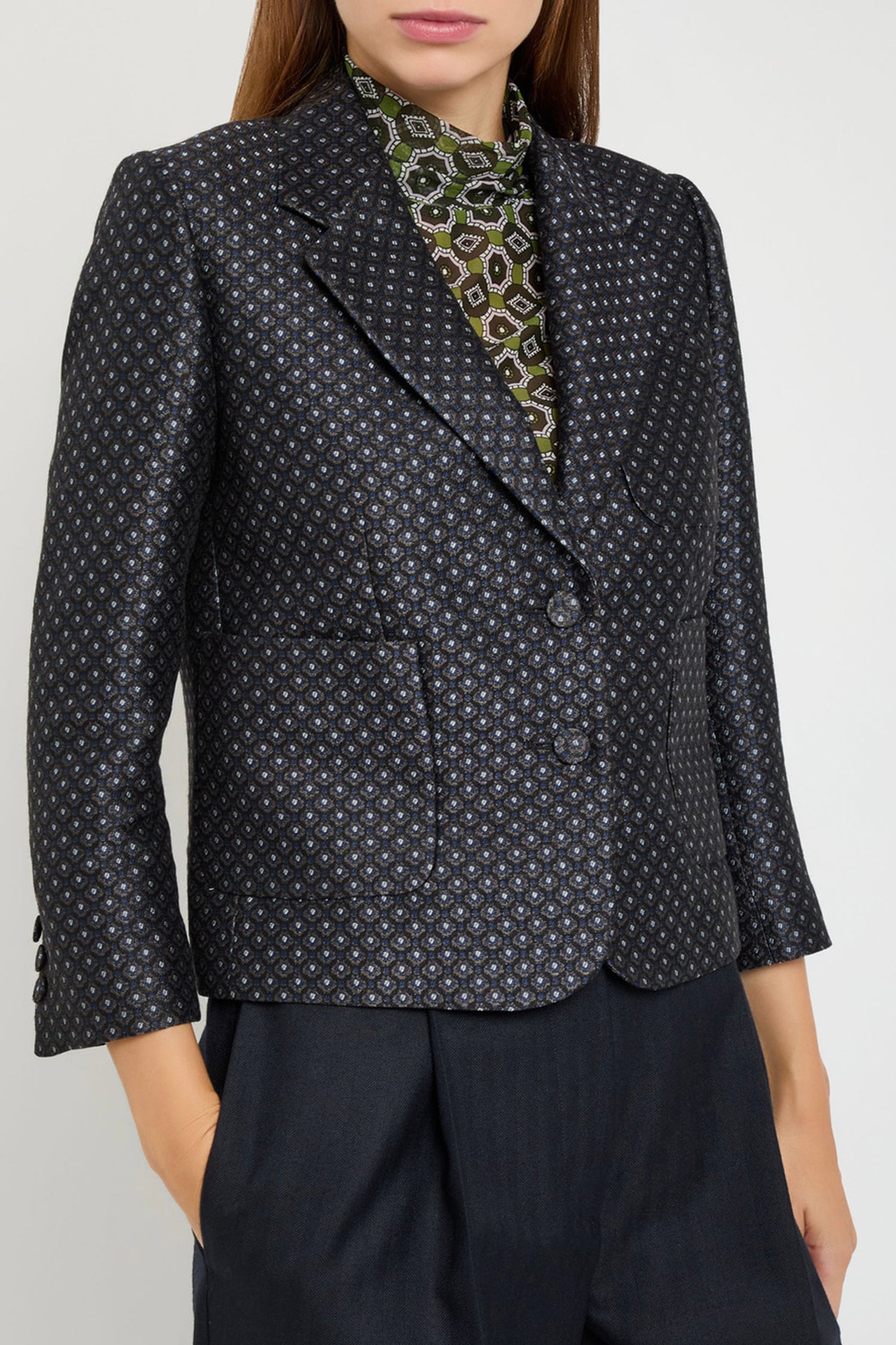 BAMIS JACKET IN NAVY, FW26