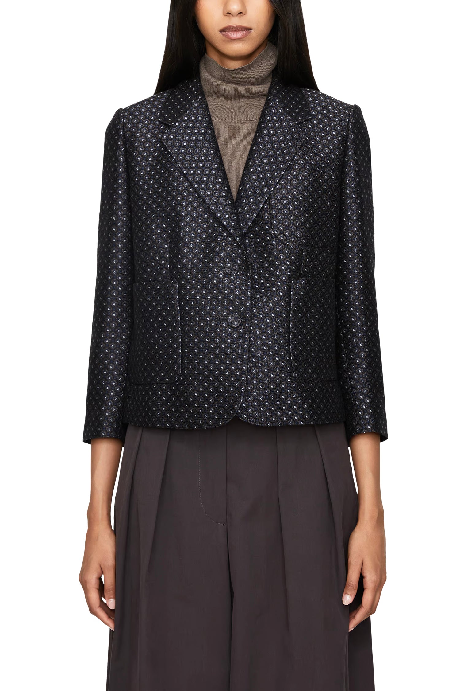 BAMIS JACKET IN NAVY, FW26