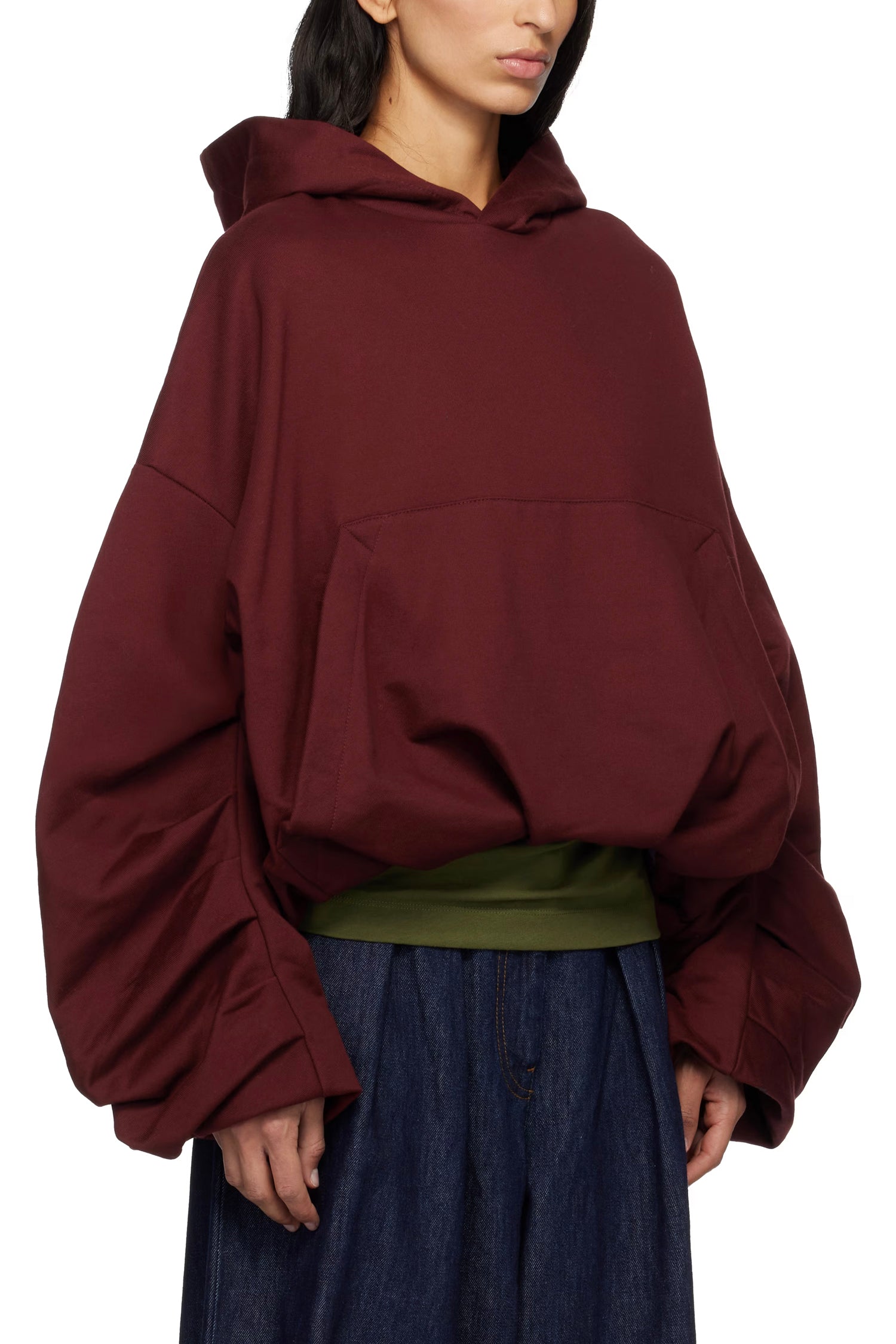 HANNETT BIS SWEATER IN RUBY, FW26