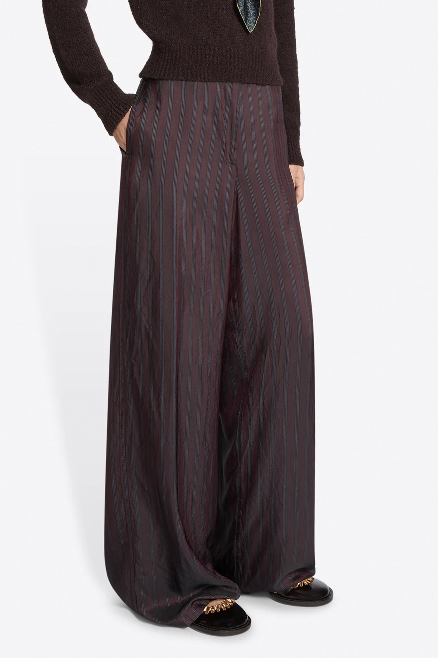 PENN PANT IN BURGUNDY, FW26