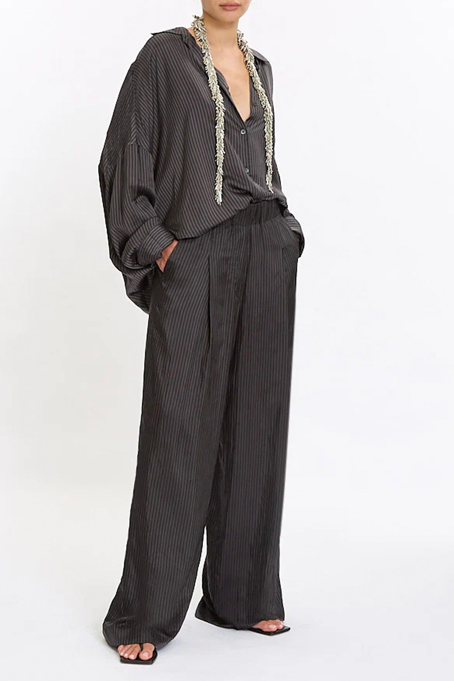 PILA PANT IN GREY, FW26