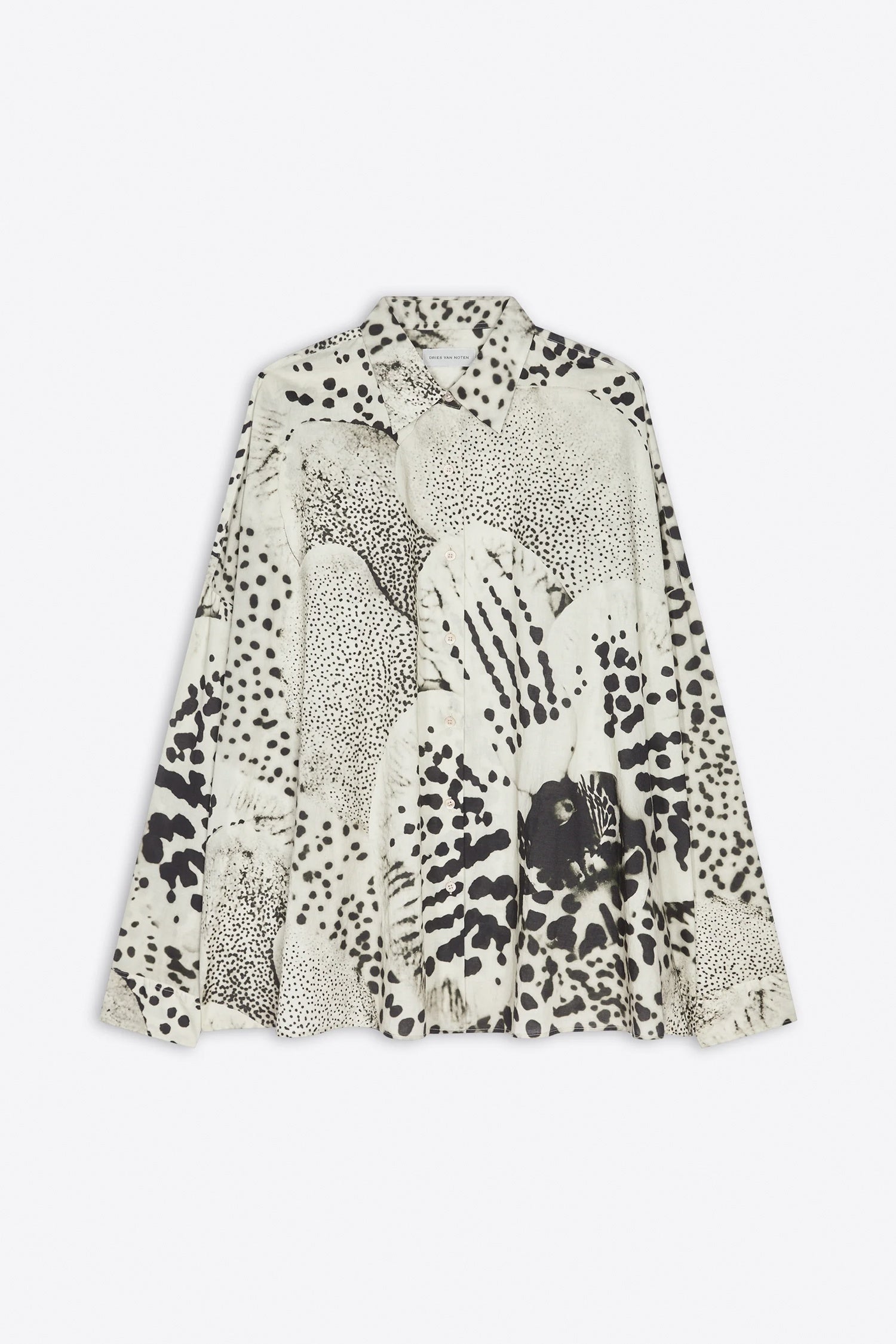 CASIA SHIRT IN BLACK ORCHID, SS25