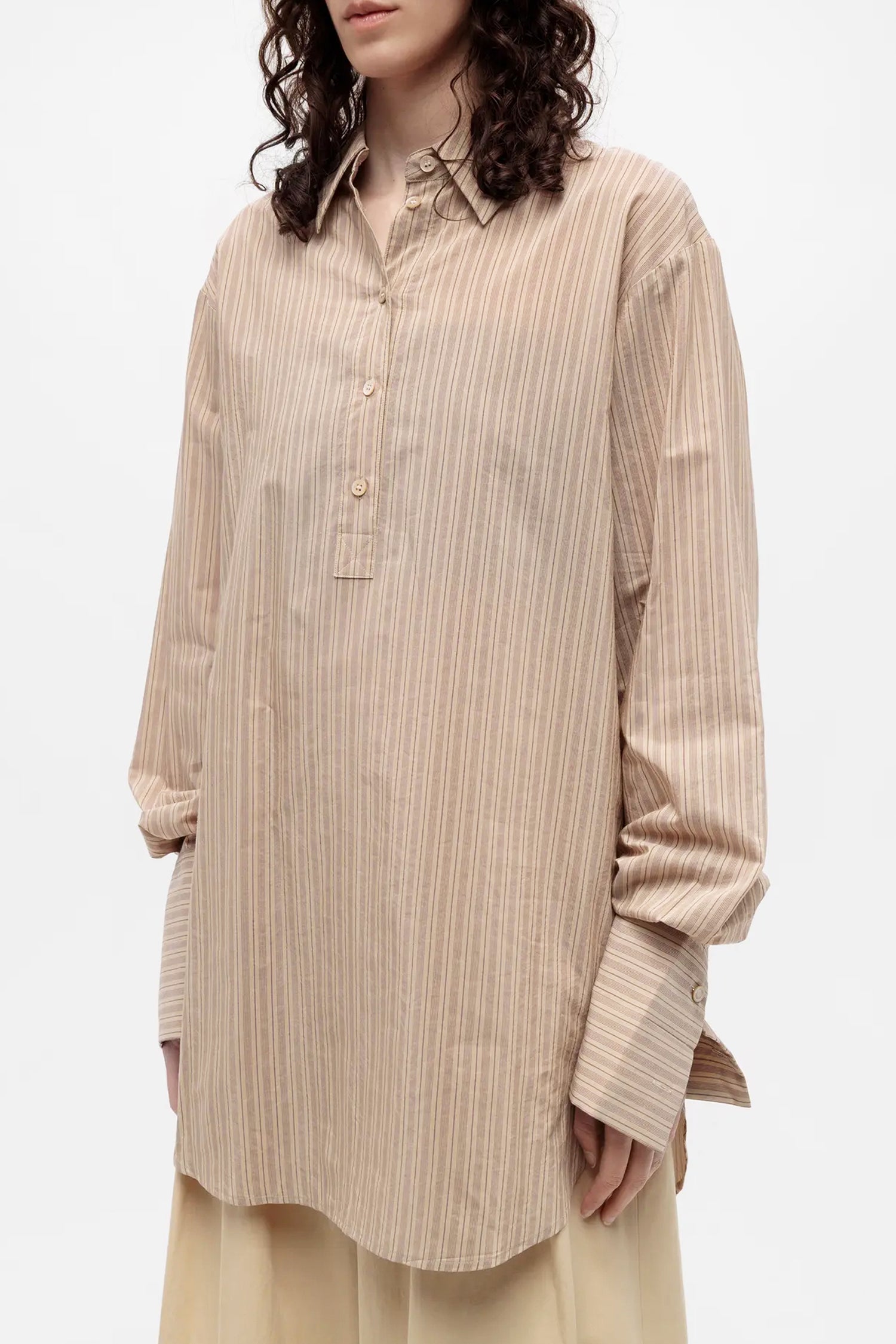 CORSALA SHIRT IN SAND, SS25
