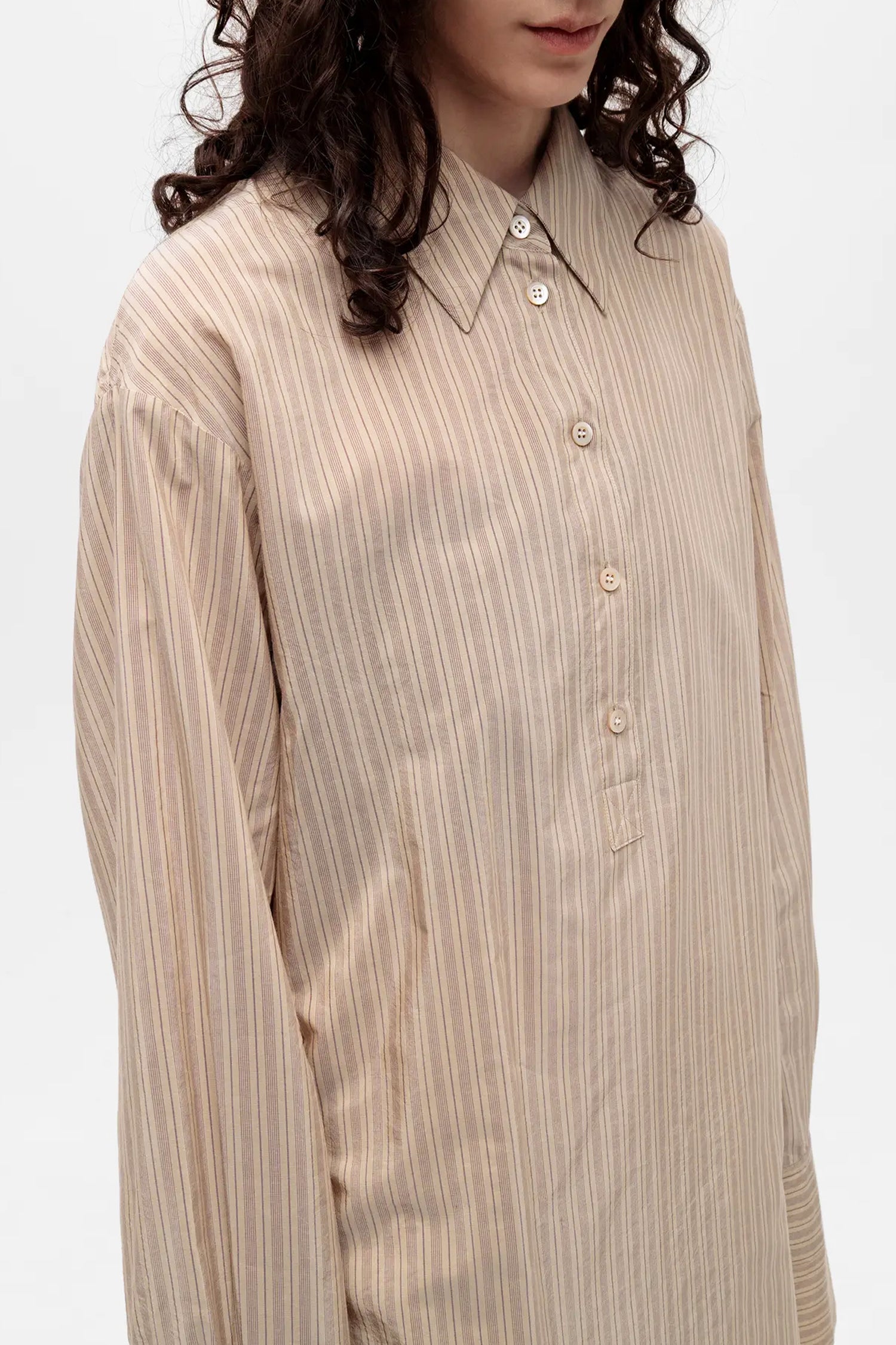 CORSALA SHIRT IN SAND, SS25