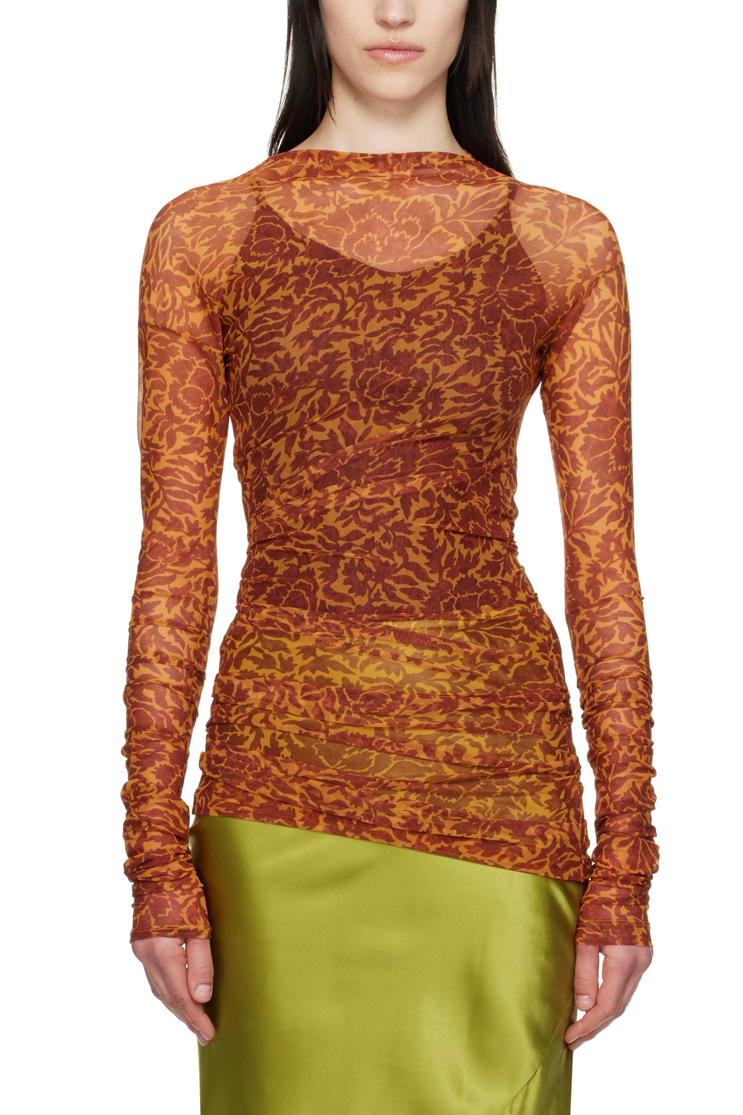 HOAN TOP IN ORANGE, SS25