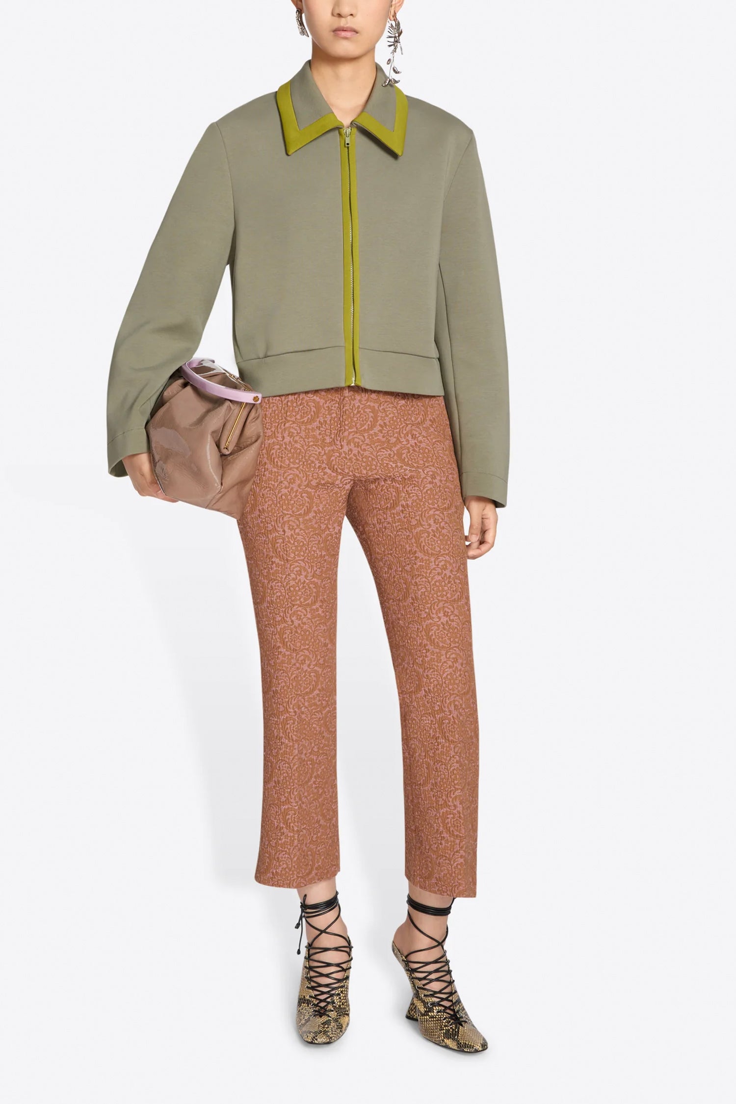 HULAN JACKET IN KHAKI, SS25