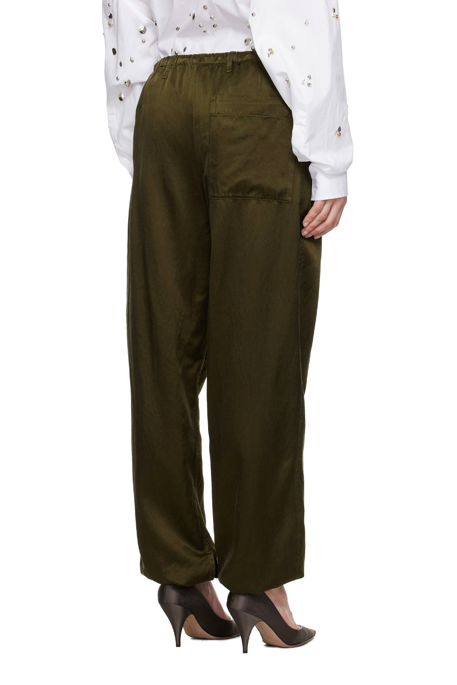 PENRA GD PANTS IN KHAKI, SS25