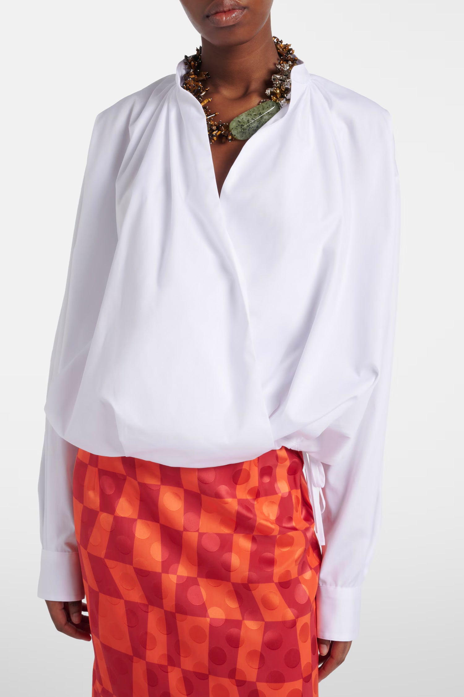 CENVER SHIRT IN WHITE, SS26