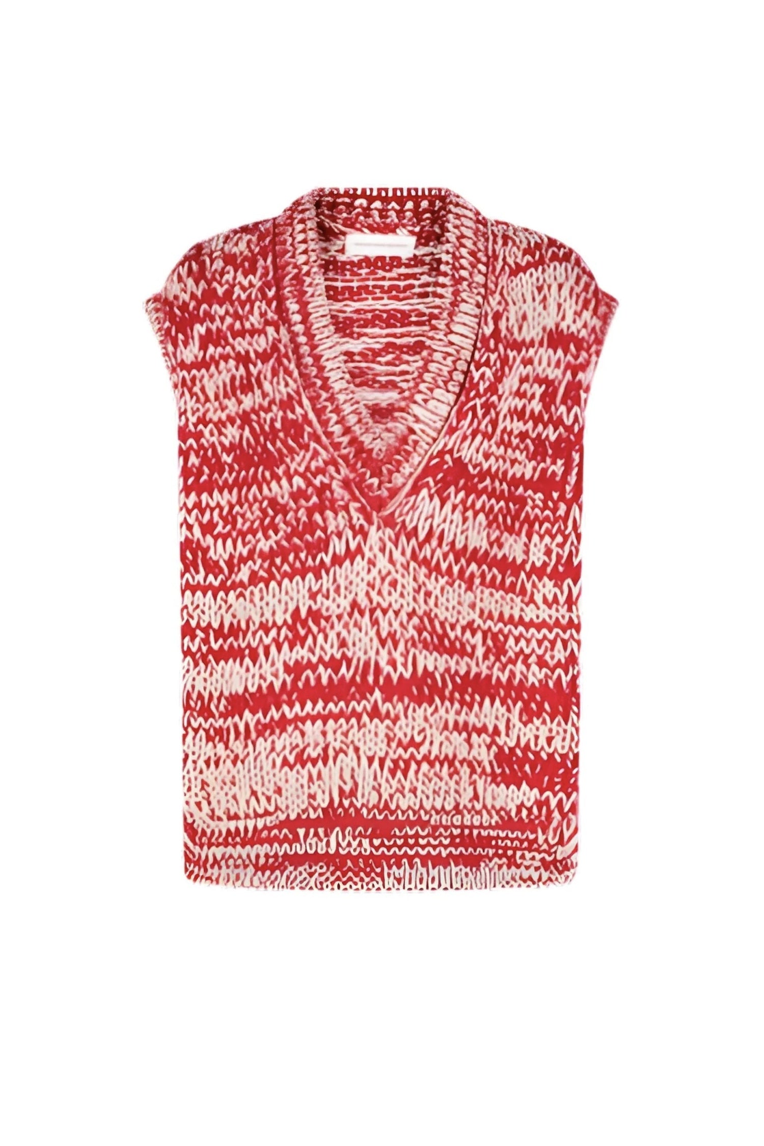 TOURNEY SWEATER IN RED, SS26