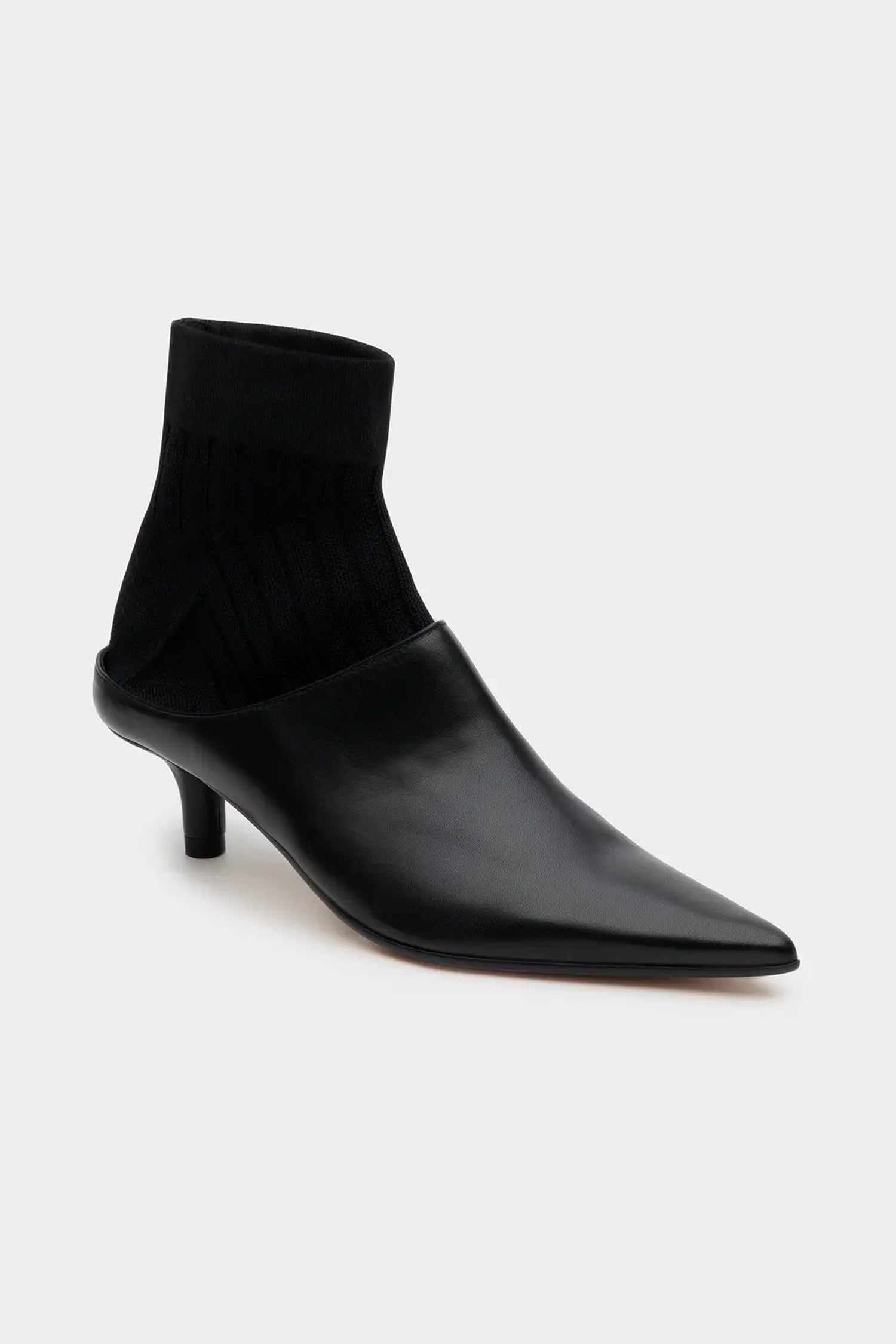 SOCK ANKLE BOOT IN BLACK, SS25