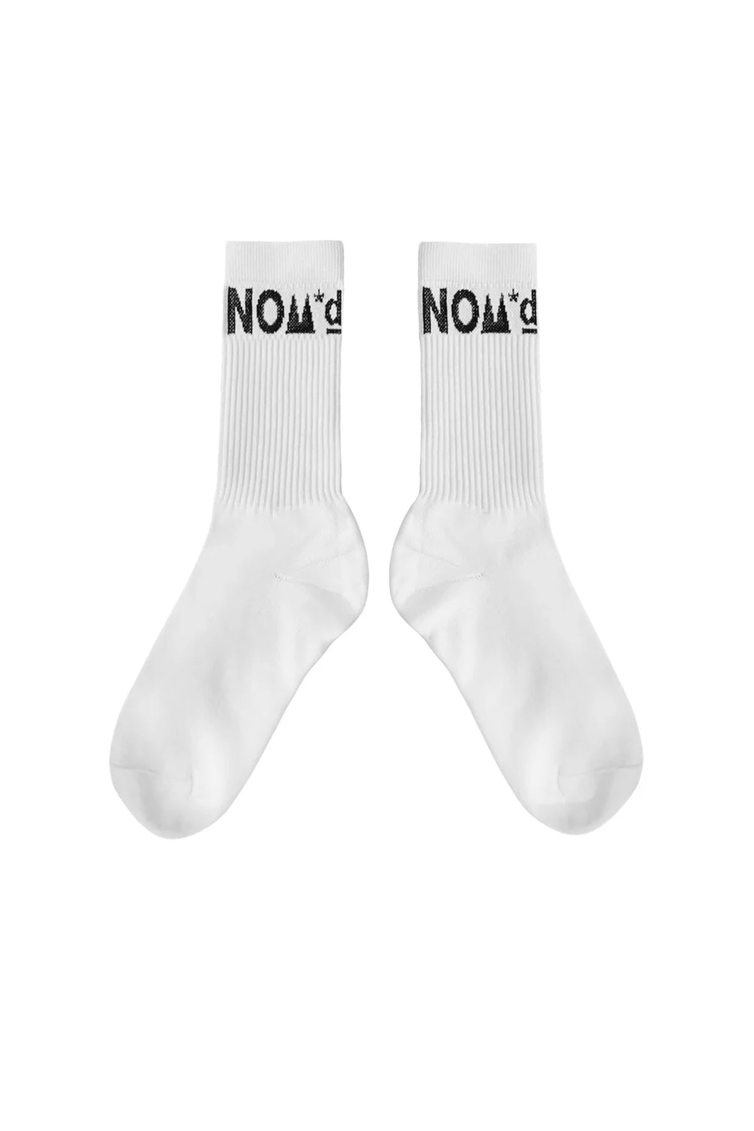 NEW 1986 SOCKS IN WHITE/BLACK