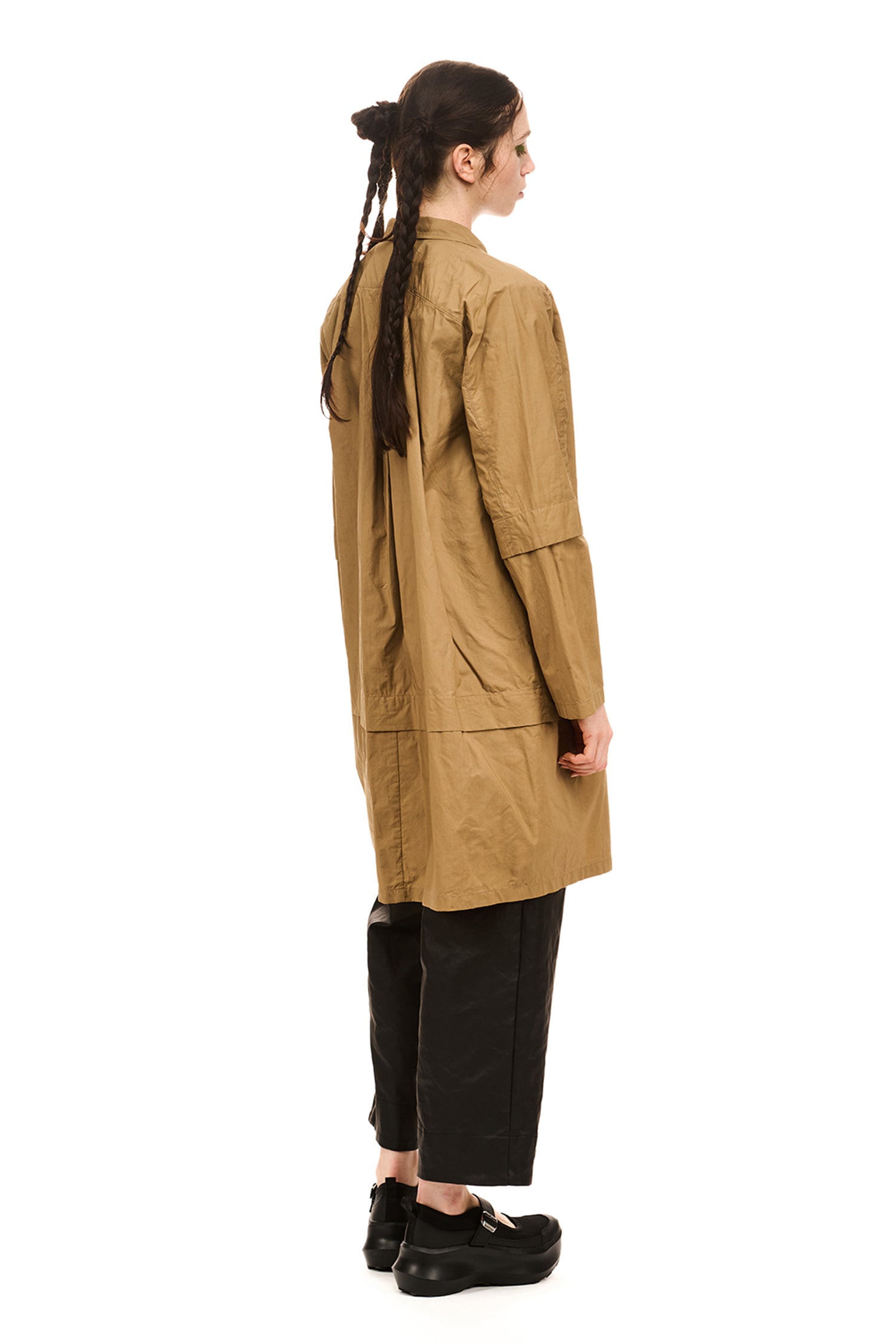 MANUSCRIPT COAT IN MANILLA, SS26