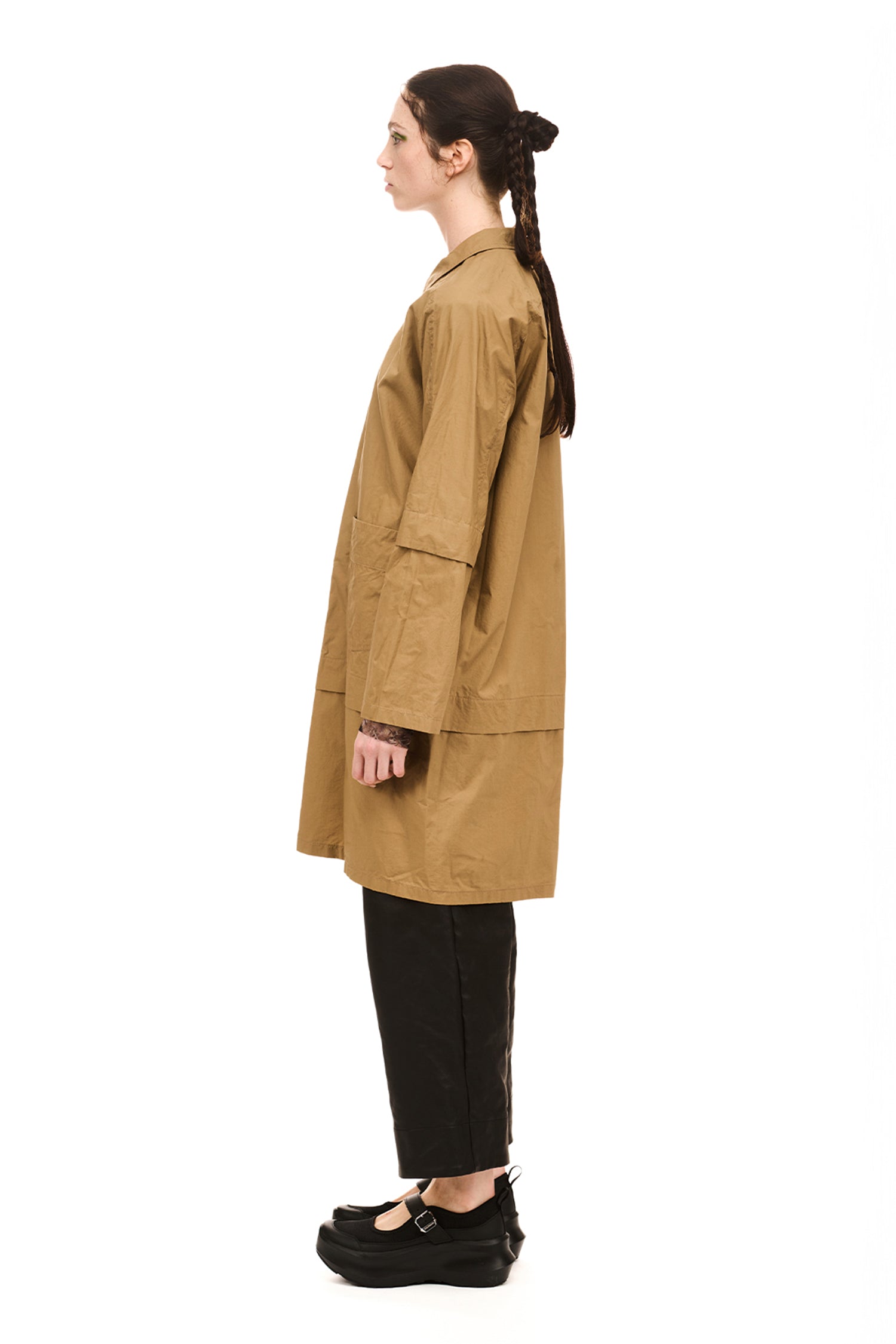 MANUSCRIPT COAT IN MANILLA, SS26