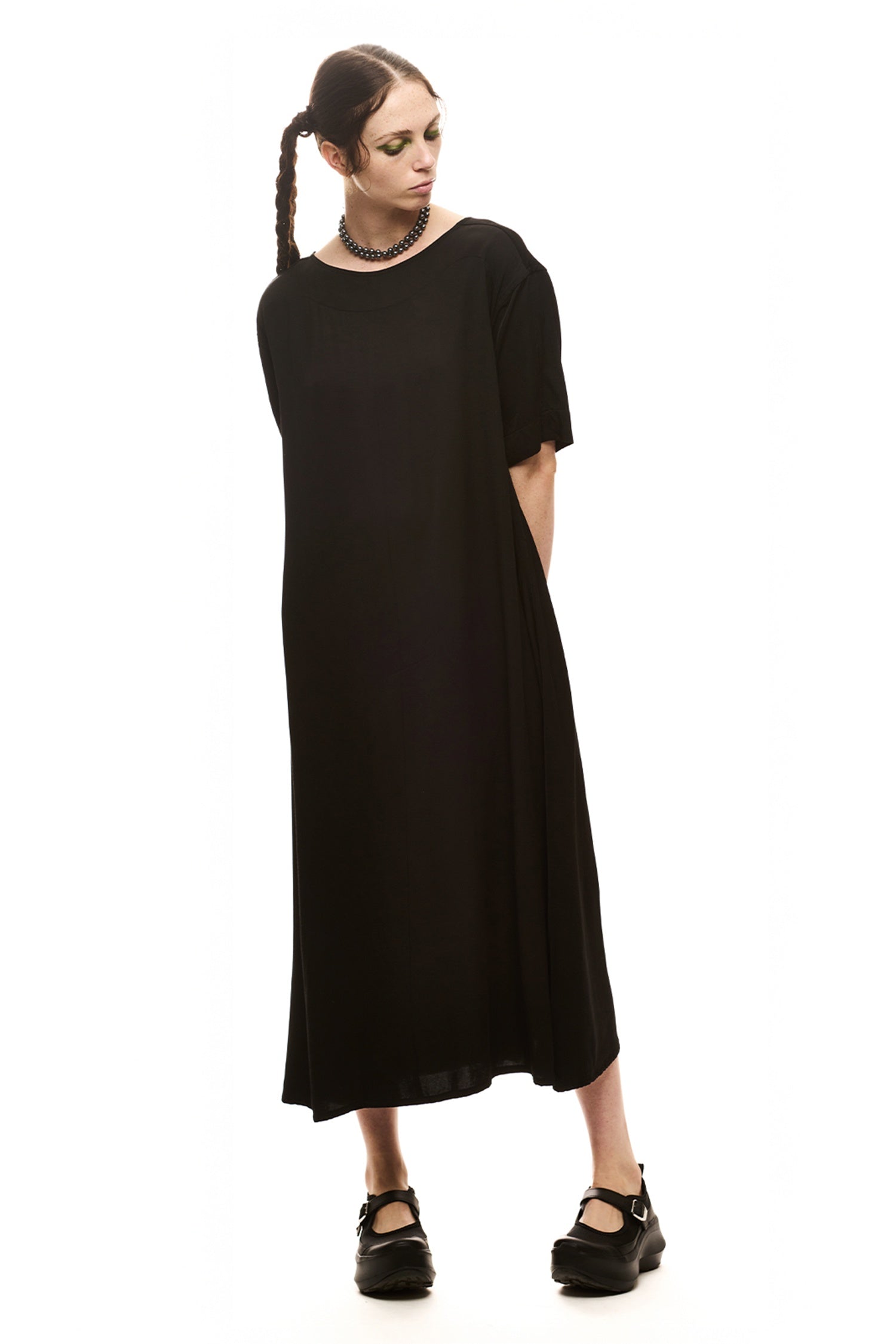 ODYSSEY DRESS IN BLACK, SS26