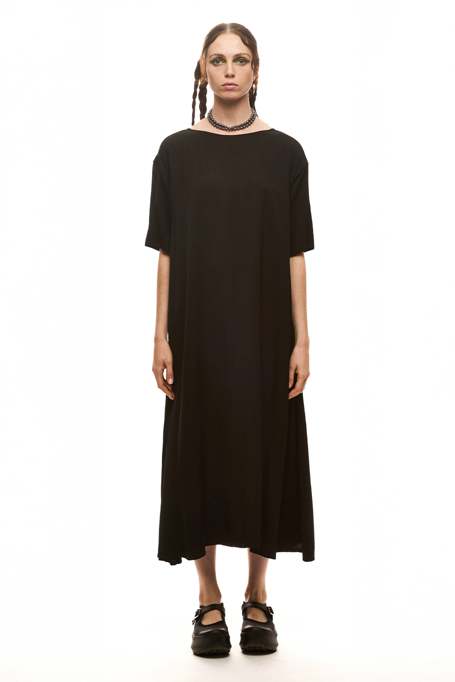 ODYSSEY DRESS IN BLACK, SS26