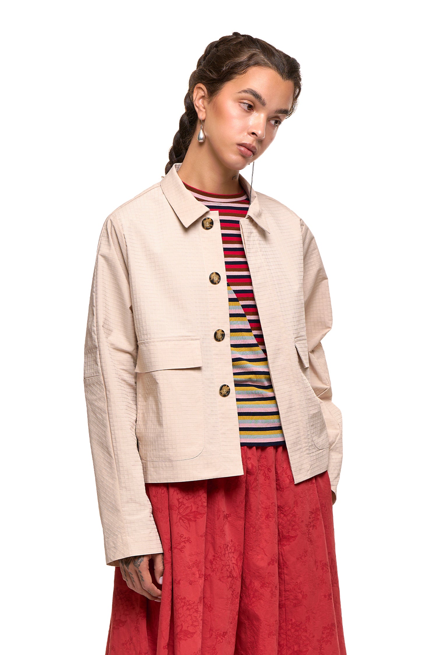 JET JACKET IN SAND, SS27