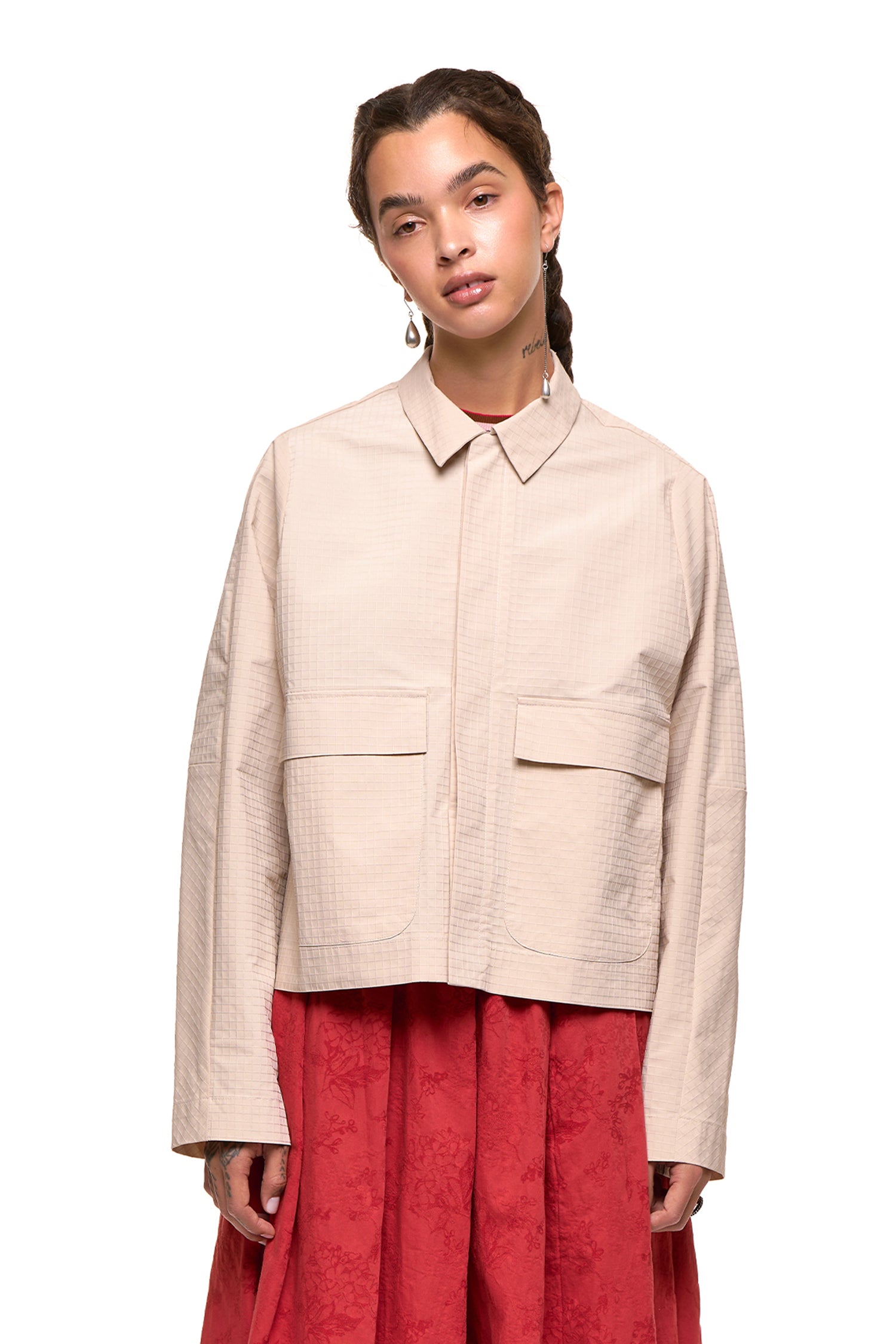 JET JACKET IN SAND, SS27