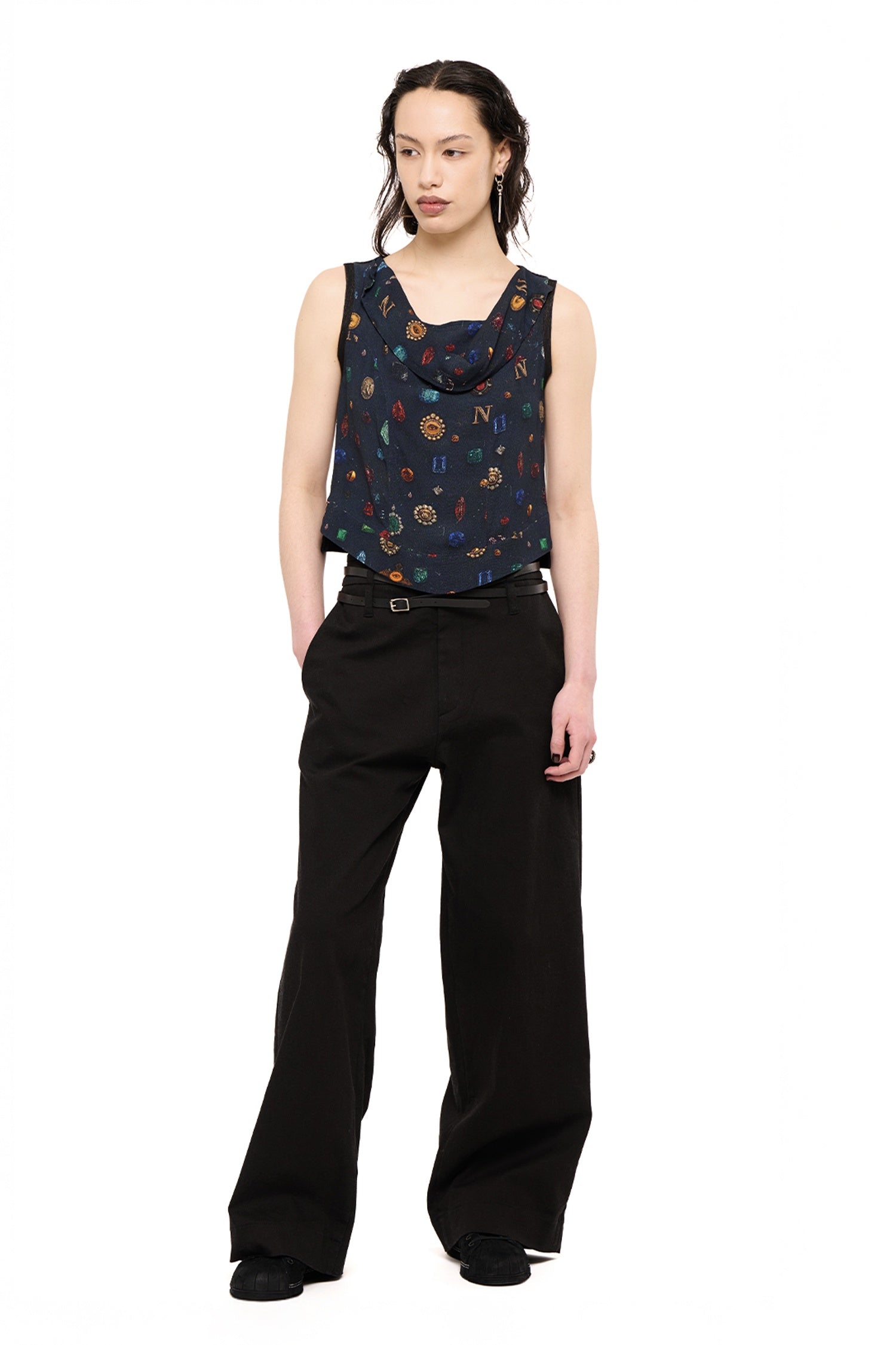 CELEBRATION TROUSER IN BLACK, AW26