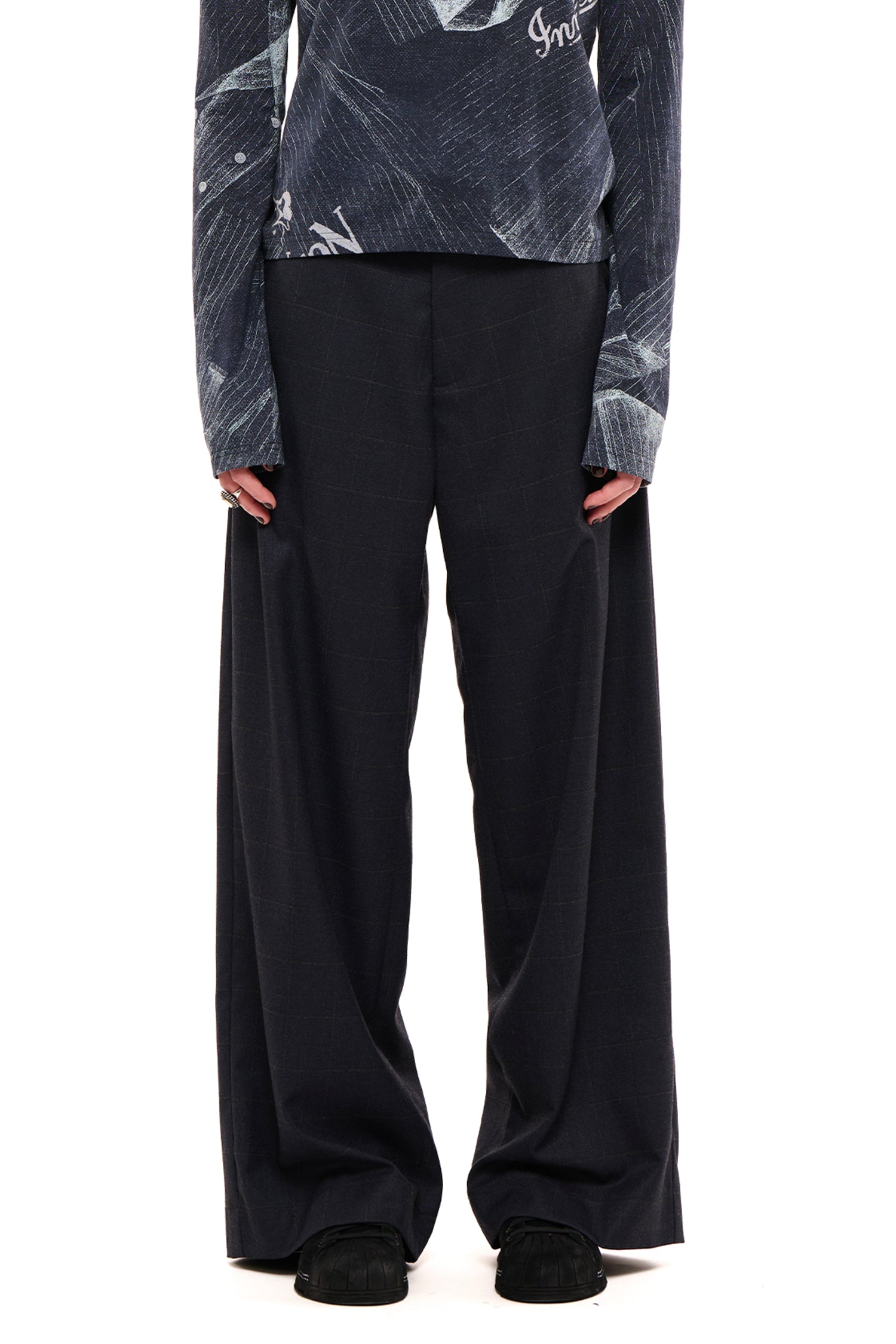 CELEBRATION TROUSER IN BLUE SMOKE, AW26