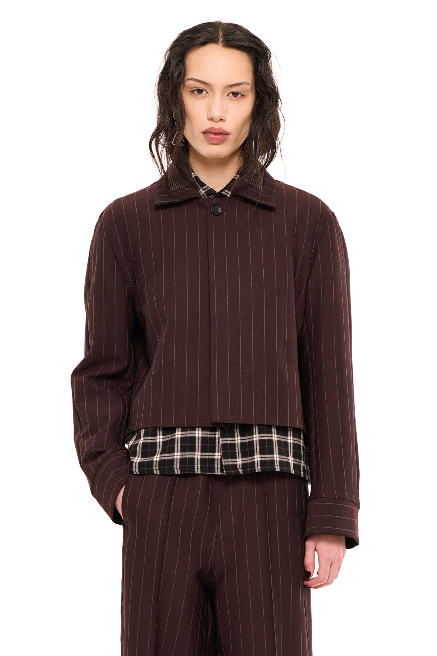 HERO JACKET IN CHOCOLATE, AW26