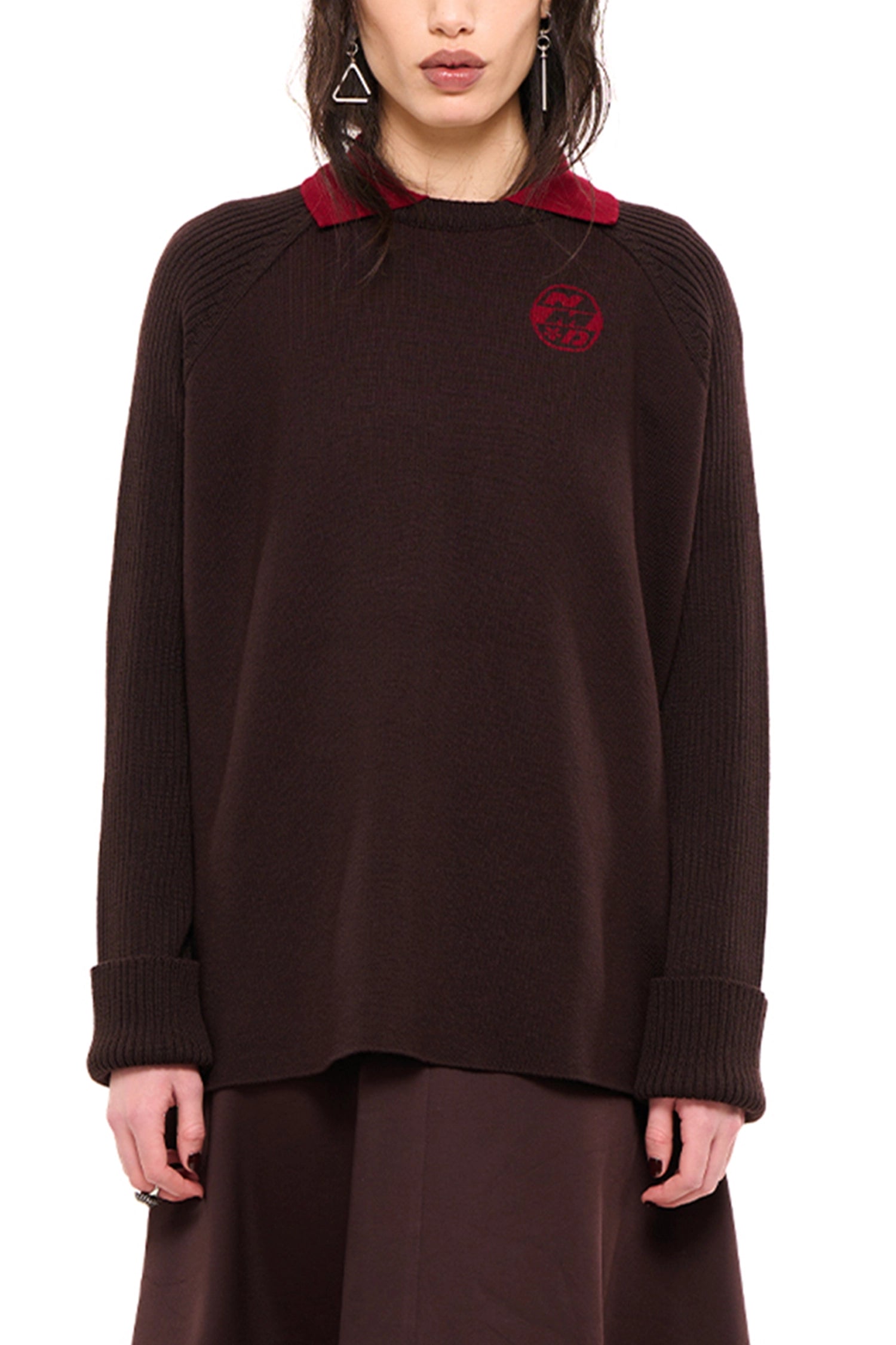 NIGHT WATCH JUMPER IN COCOA, AW26