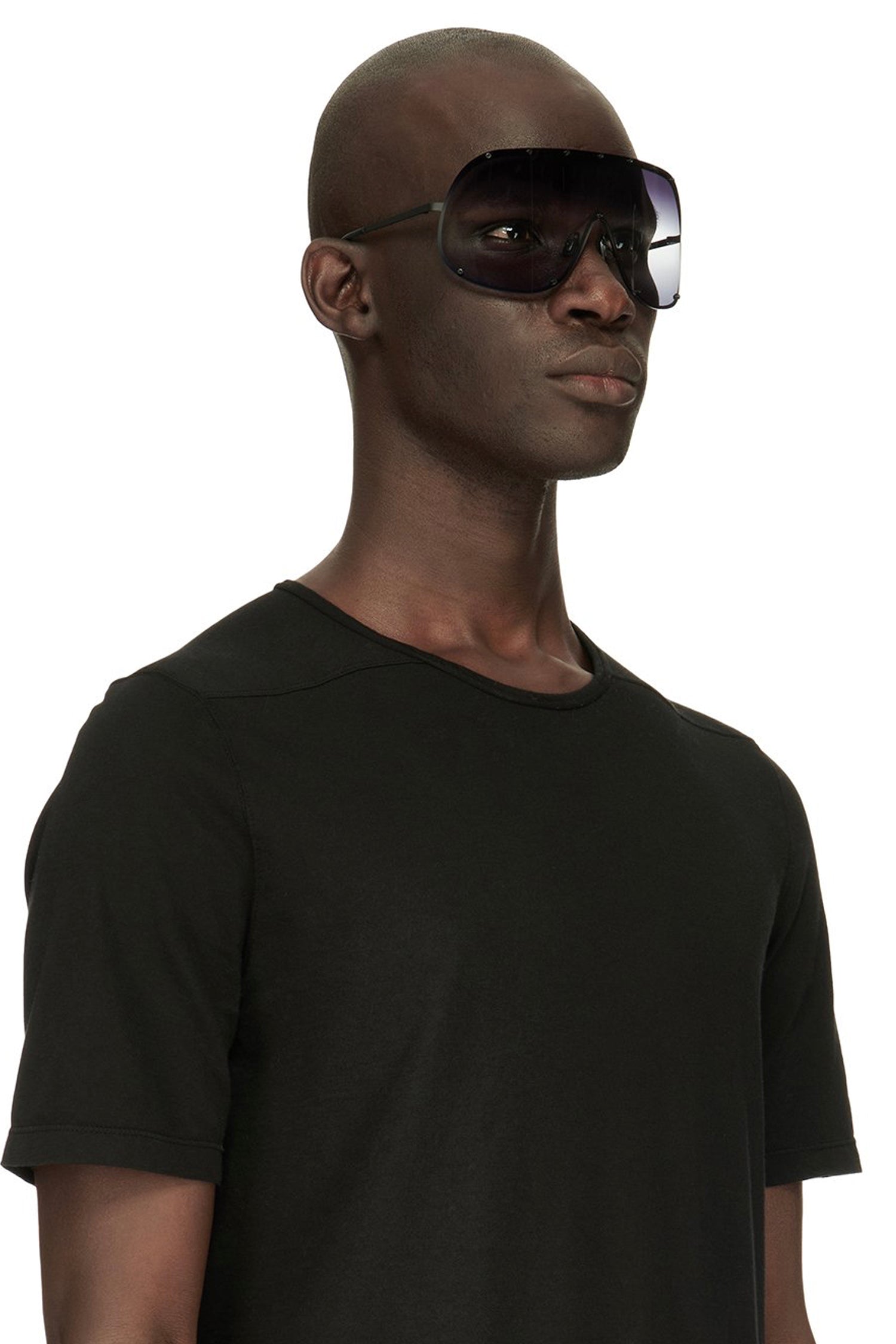 SHIELD SUNGLASSES BLACK/BLACK, SS24
