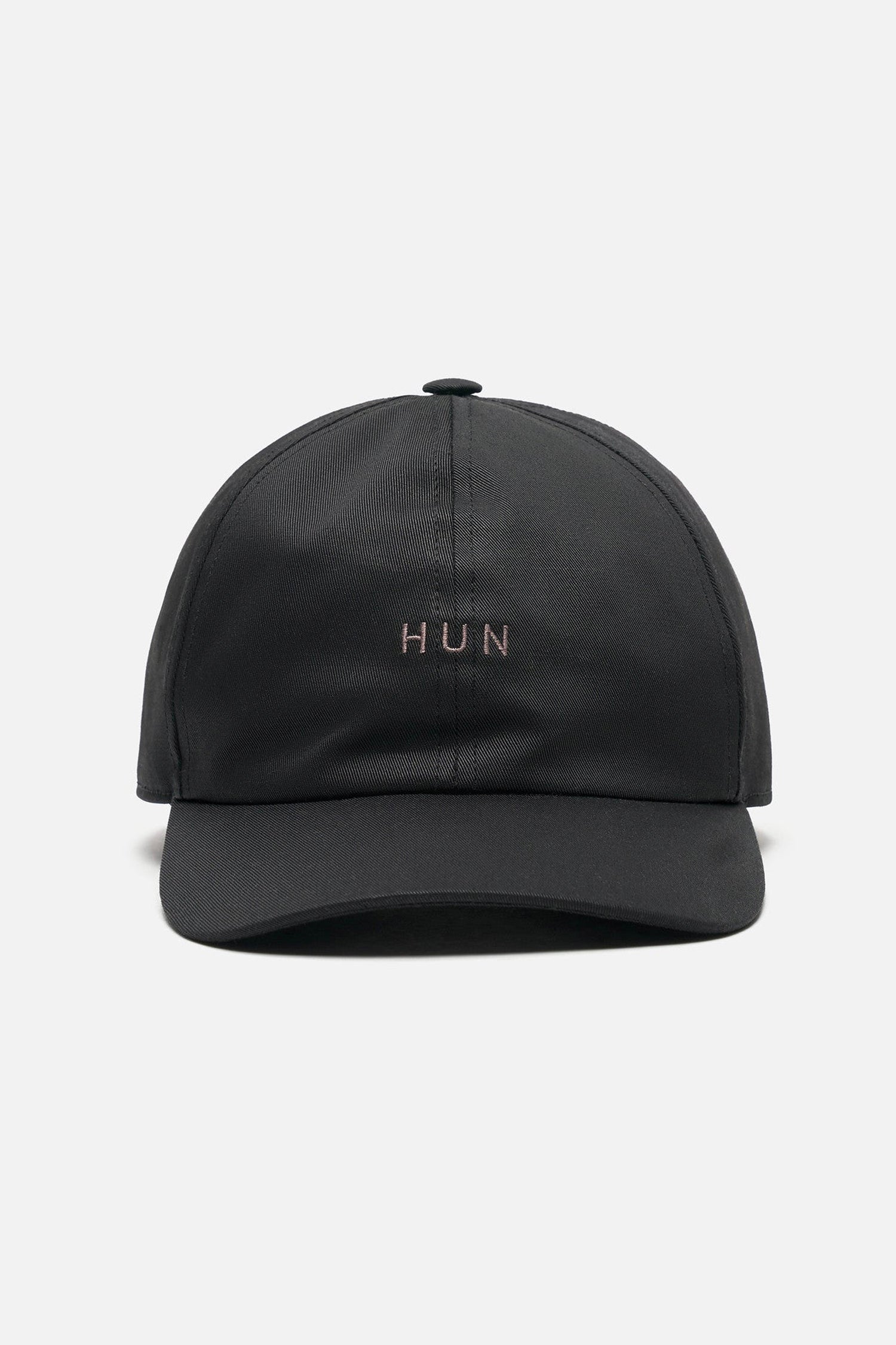 'HUN' BASEBALL CAP IN BLACK/DUST, SS24