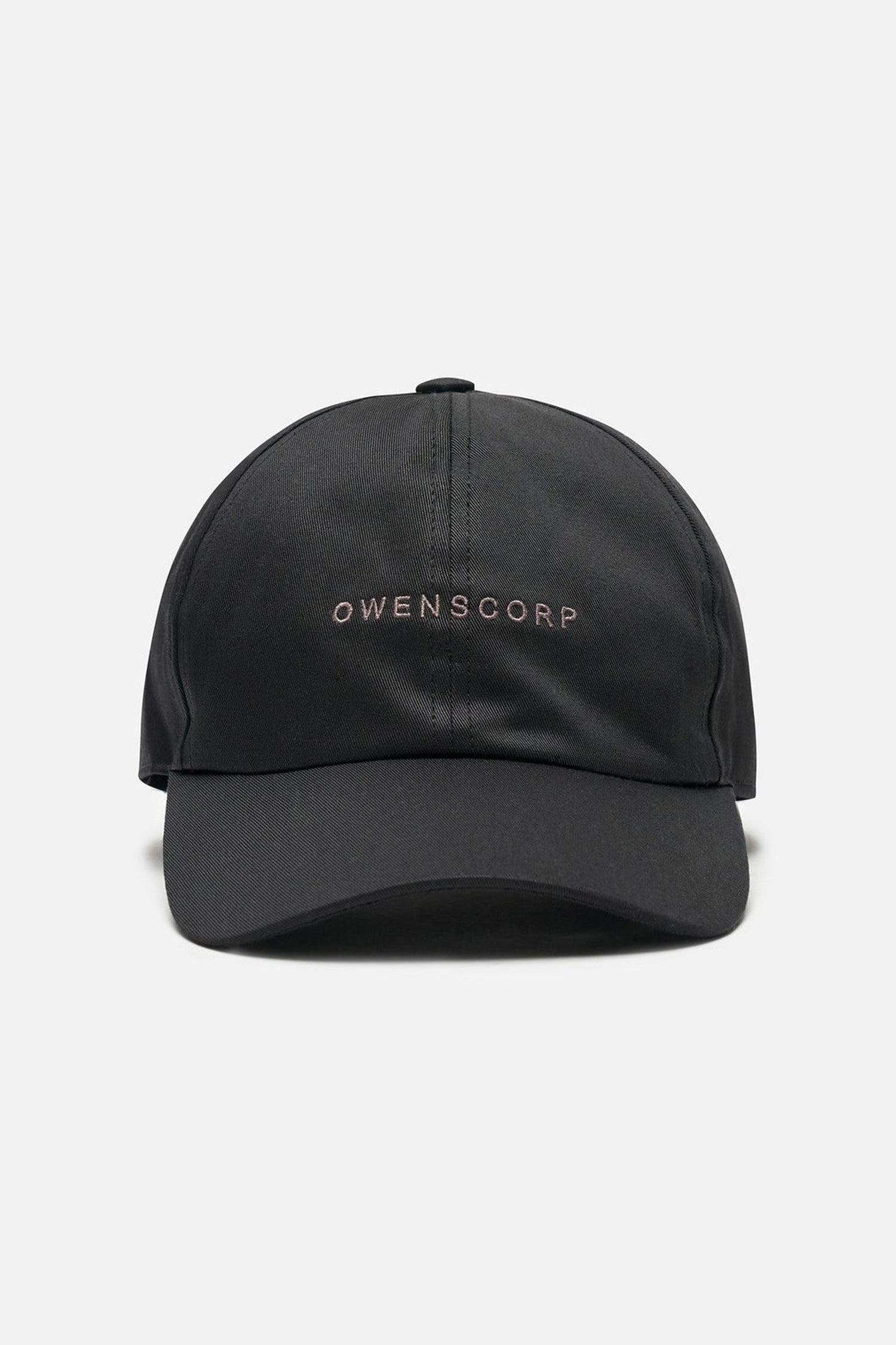'OWENSCORP' BASEBALL CAP IN BLACK/DUST, SS24