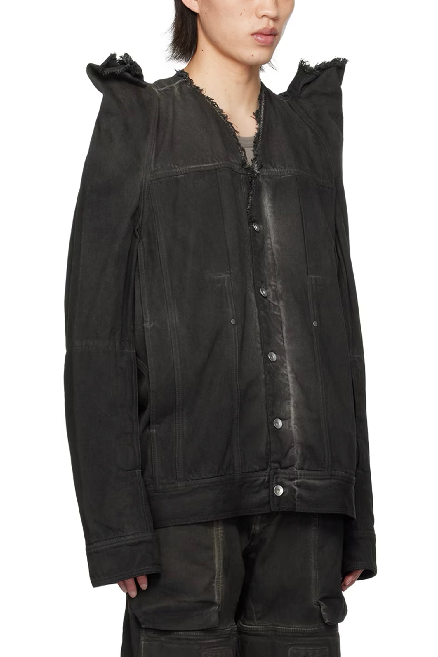 TEC WORKER JACKET IN DARK DUST, SS24