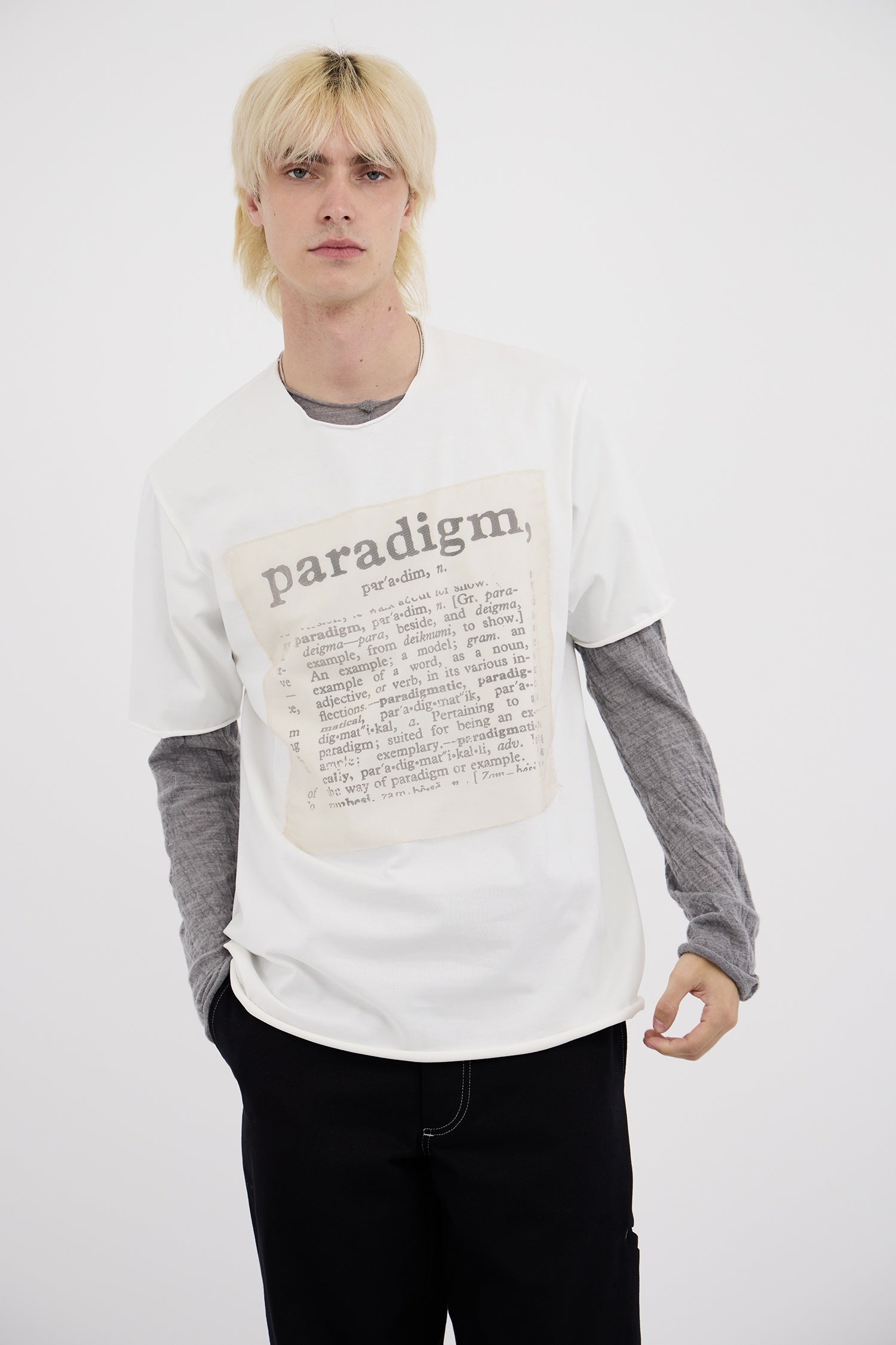 PARADIGM TEE IN WHITE, AW26