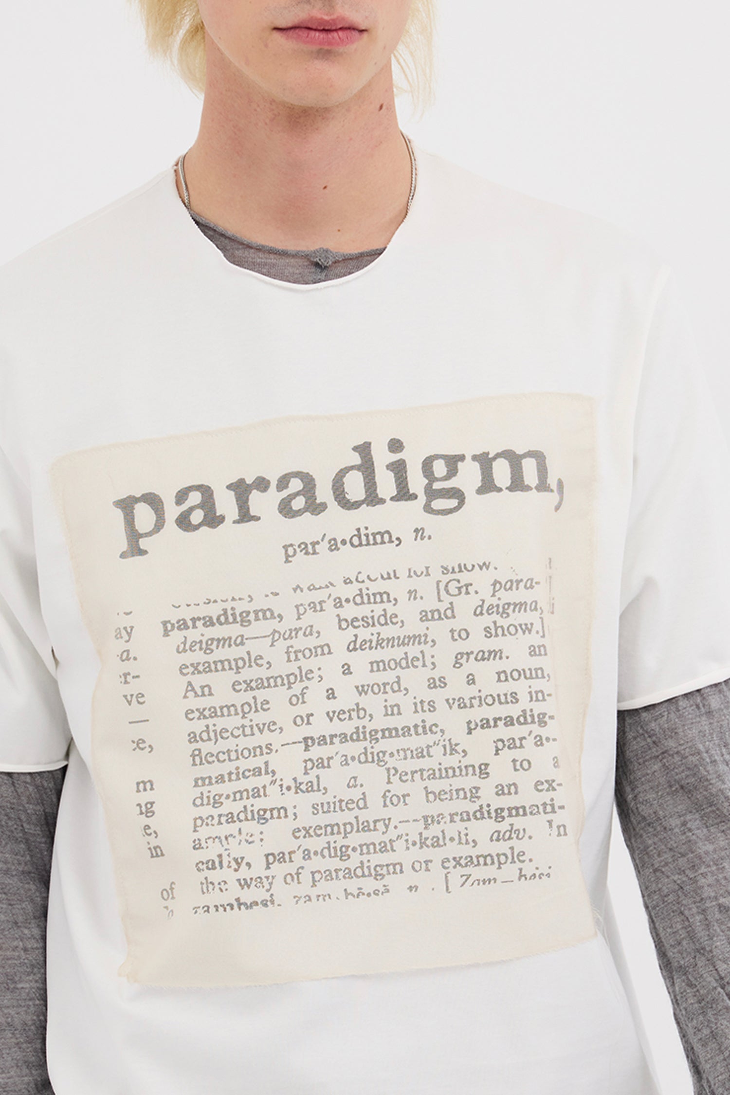 PARADIGM TEE IN WHITE, AW26