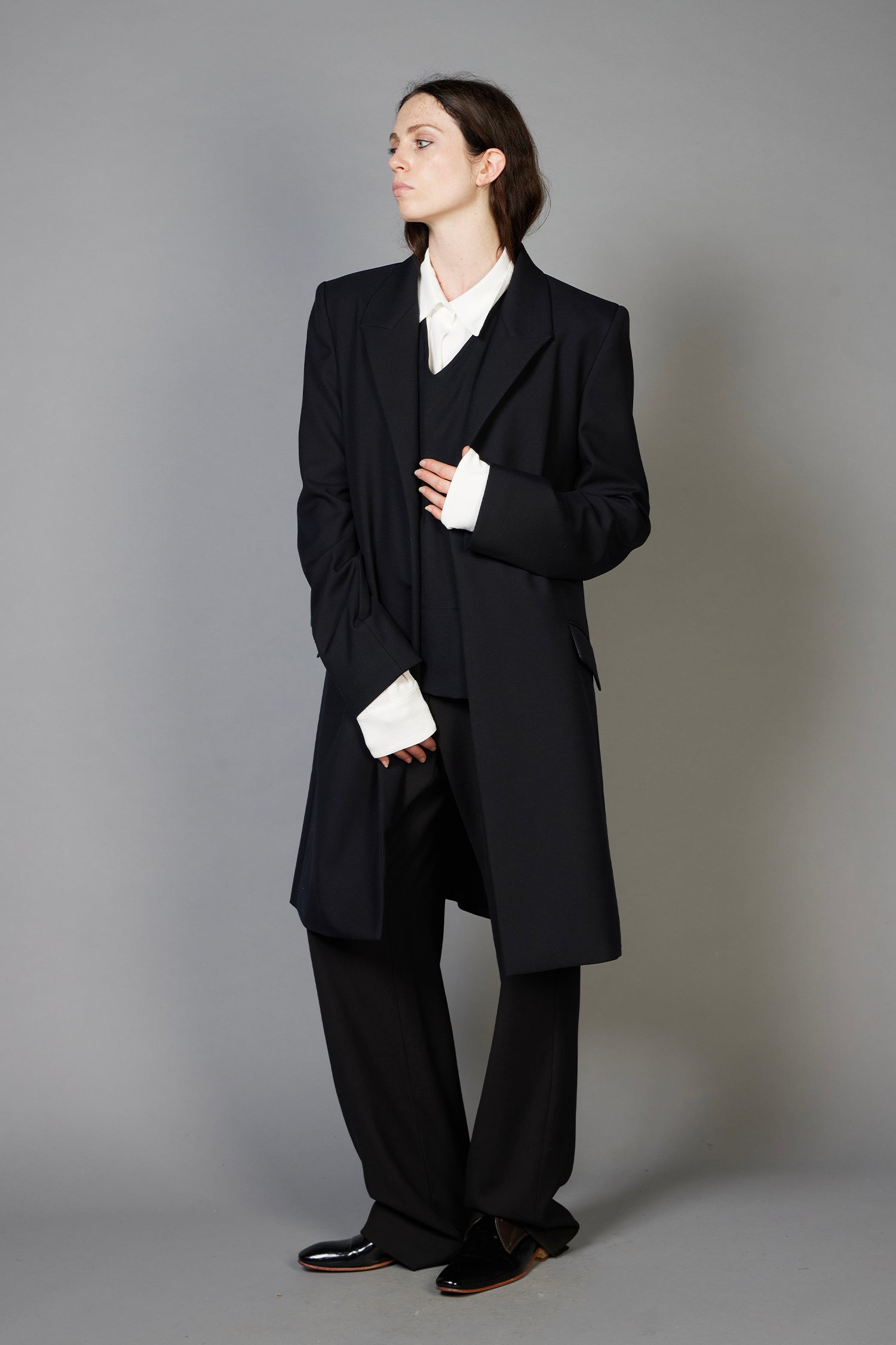AGENT COAT IN BARATHEA (UNISEX), AW26