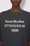 STOCKHOLM T-SHIRT IN VINTAGE BLACK, FW23