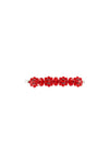 FLOWER HAIR CLIP IN RED, AW22-23