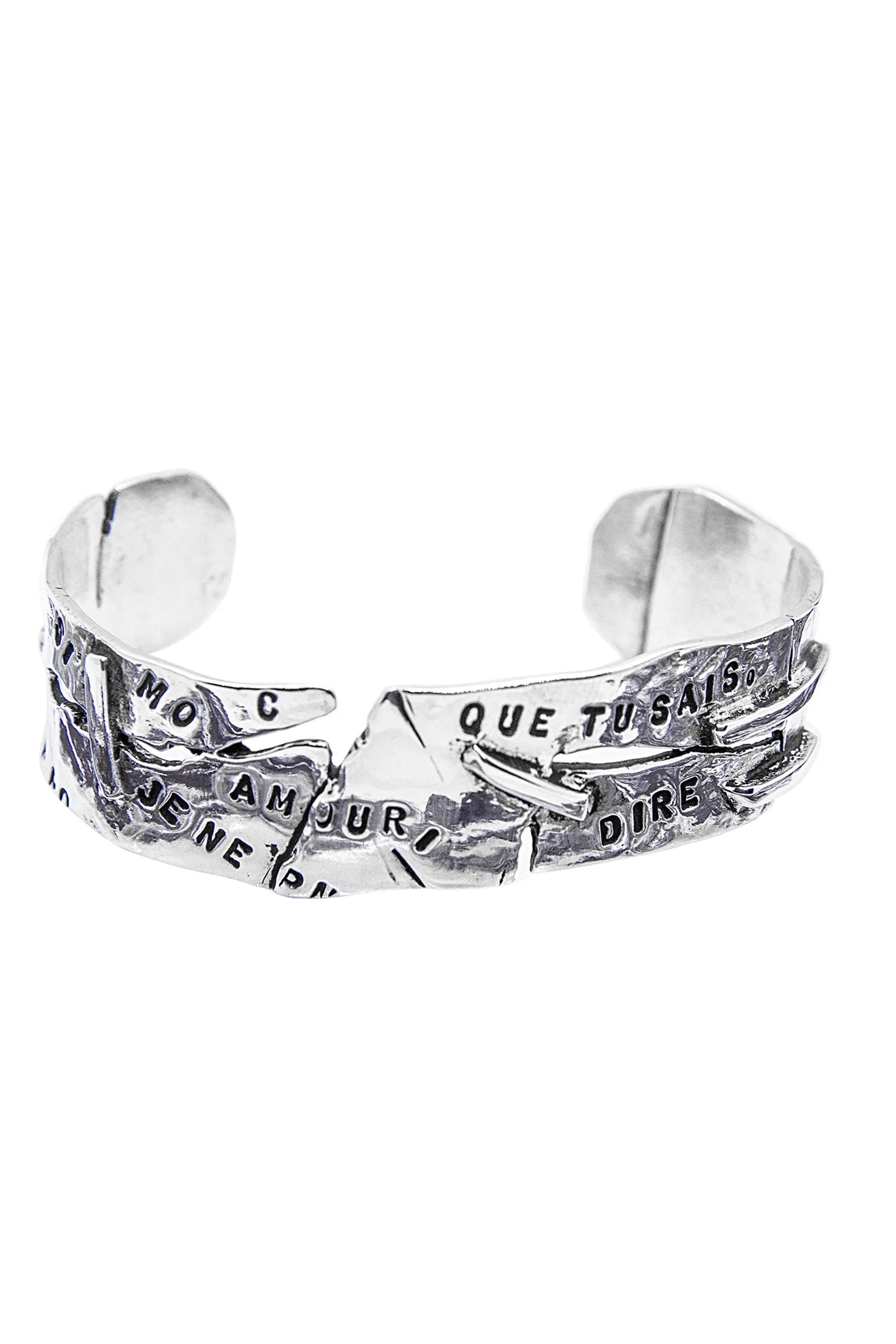 BRACELET FRAGMENTS ARGENT