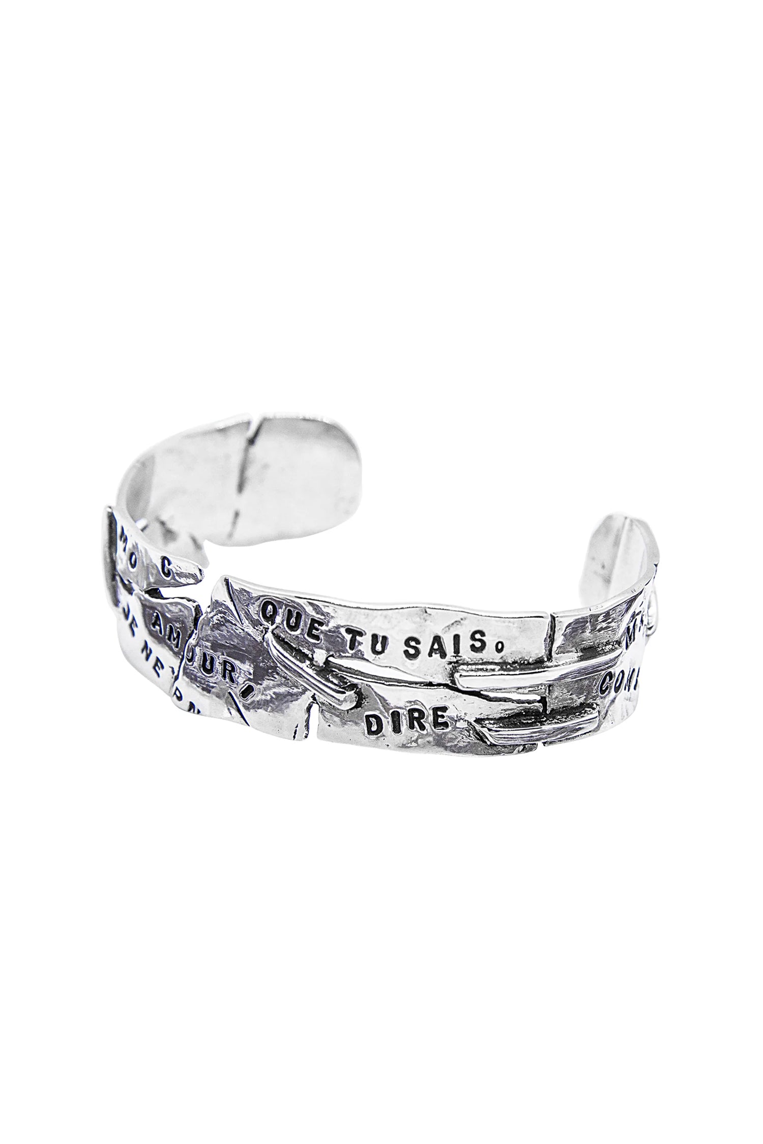 BRACELET FRAGMENTS ARGENT