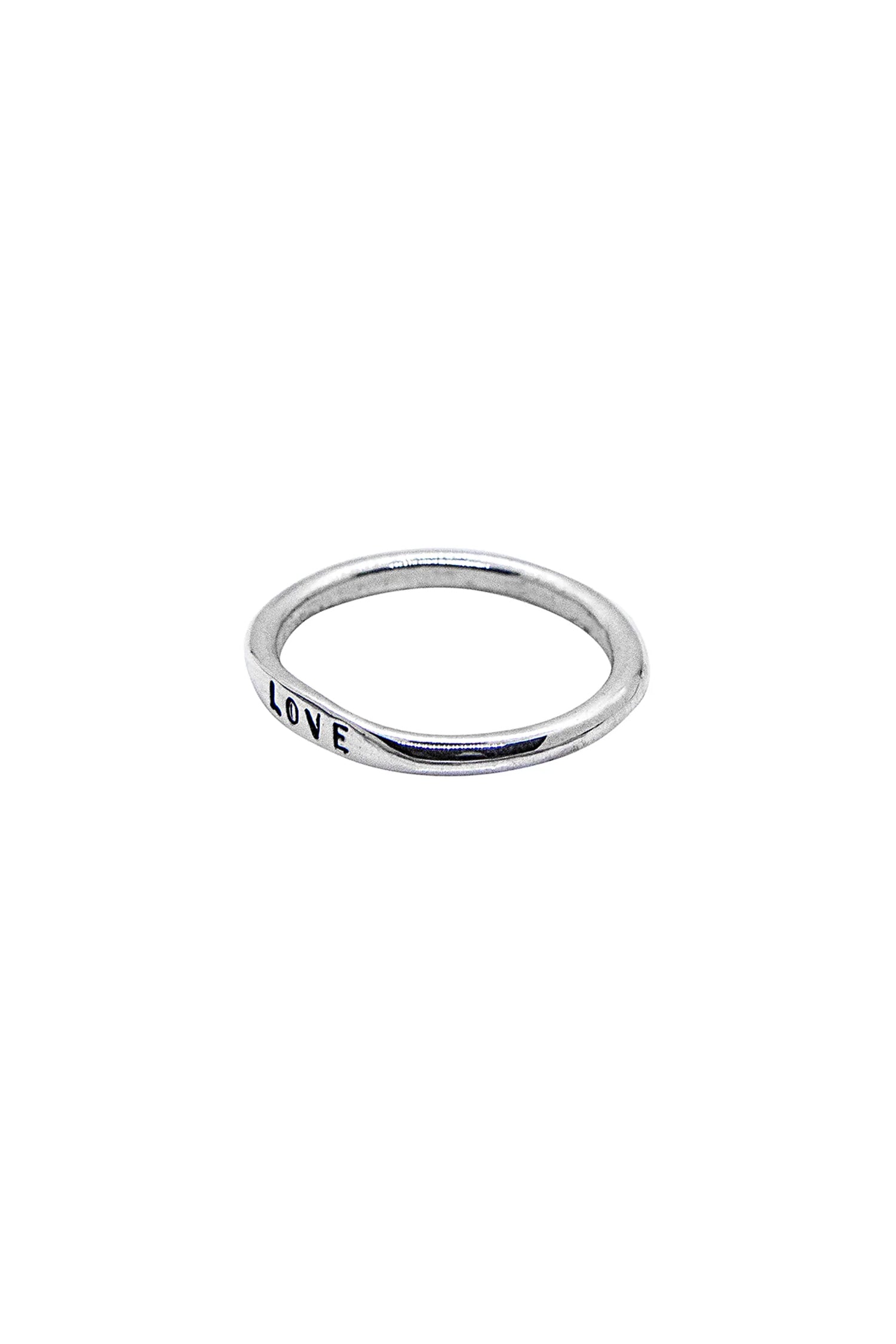 BAGUE LOVE 2 ARGENT