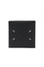 FOUR STITCHES CLUTCH IN BLACK, SS24