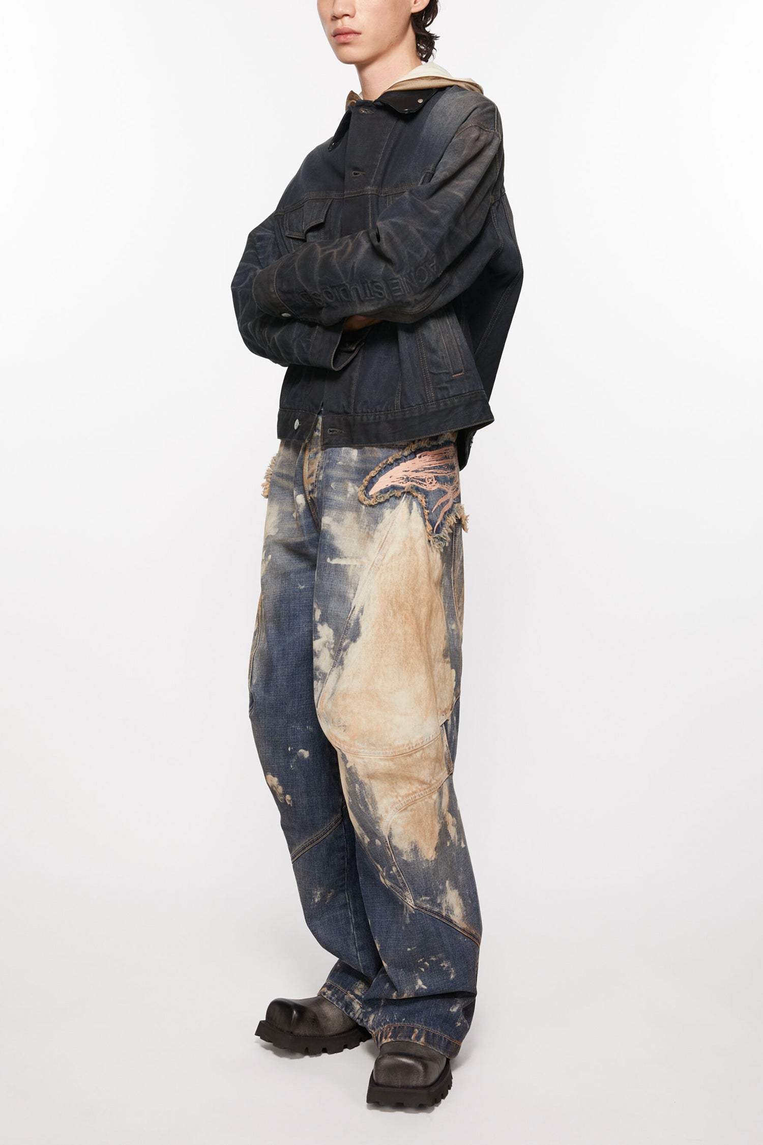 ジャケット・アウター Vuja De FW24 / Affix Denim Jacket Vuja De FW24 / Affix Denim Jacket