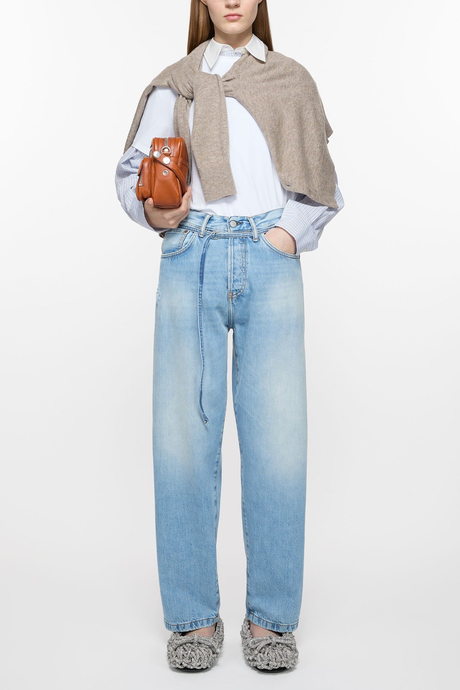 1991 TOJ UNISEX JEANS IN VINTAGE LIGHT BLUE, FW25